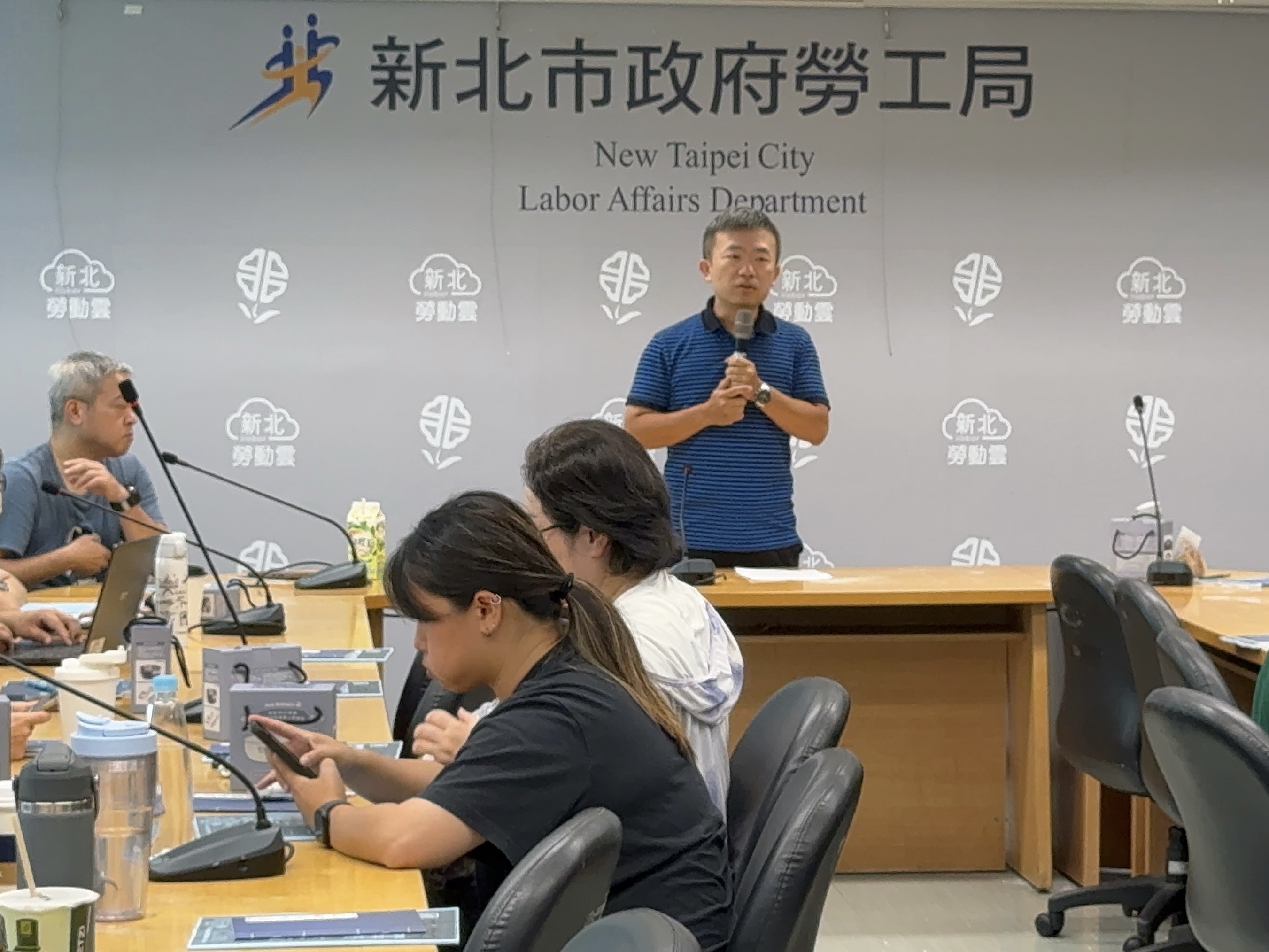 高中職勞權教師開訓典禮(盧志銘主秘勉勵)