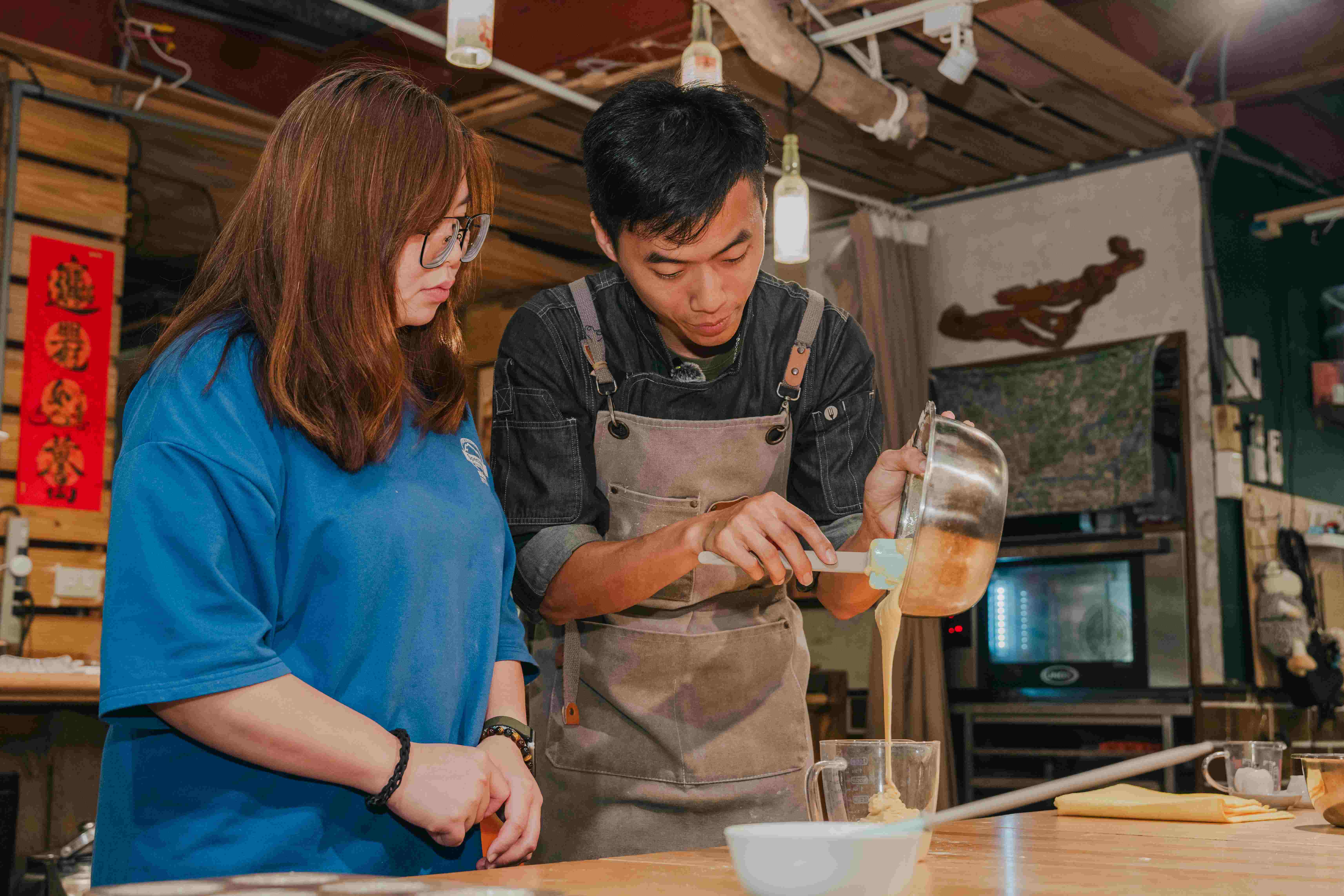 「南瓜布丁派 DIY」，帶領民眾從認識南瓜開始，親手完成營養又美味的南瓜甜點