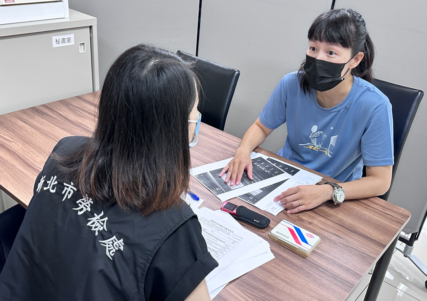 勞檢示意圖