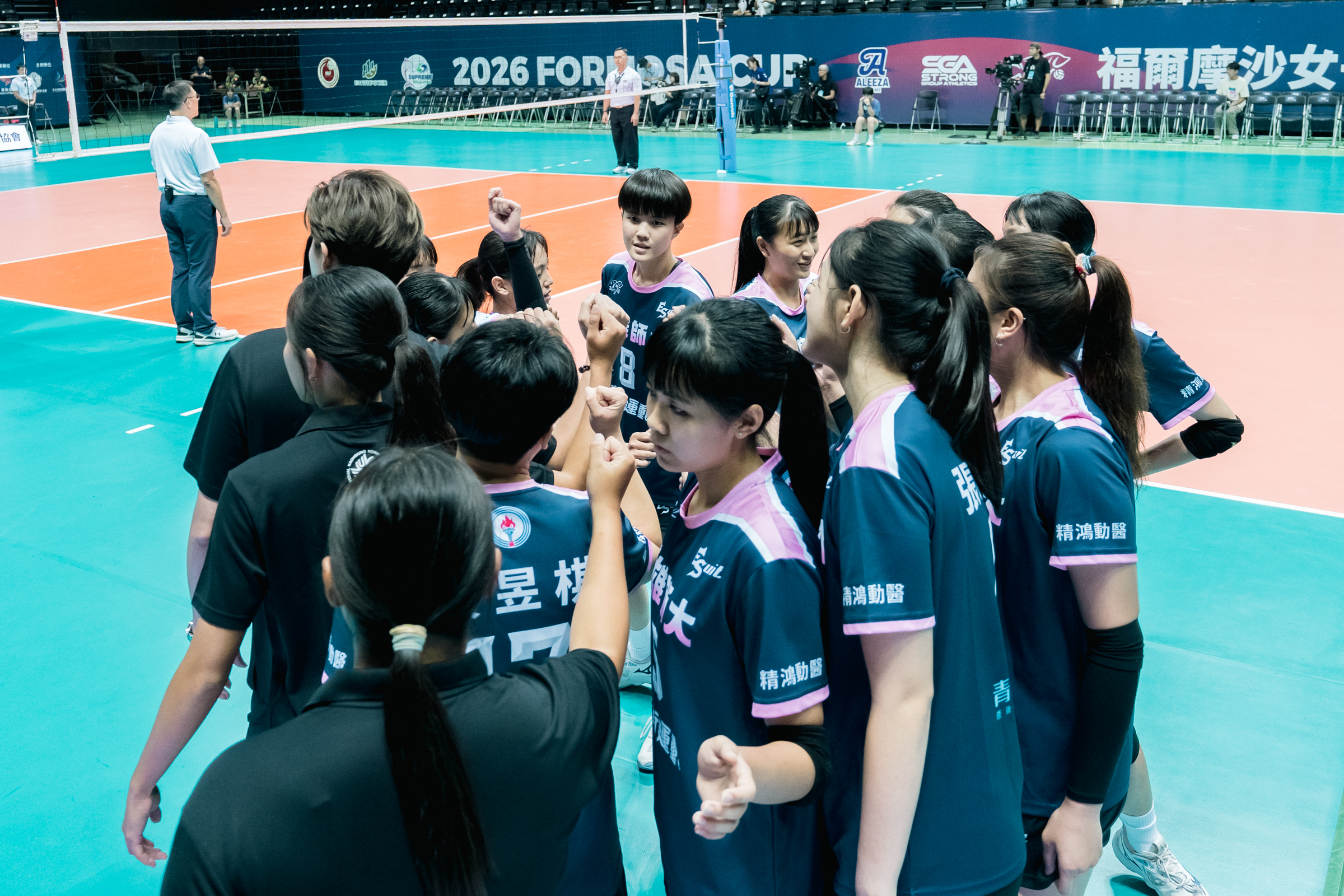 2026福爾摩沙女排賽 臺灣隊高師大女排