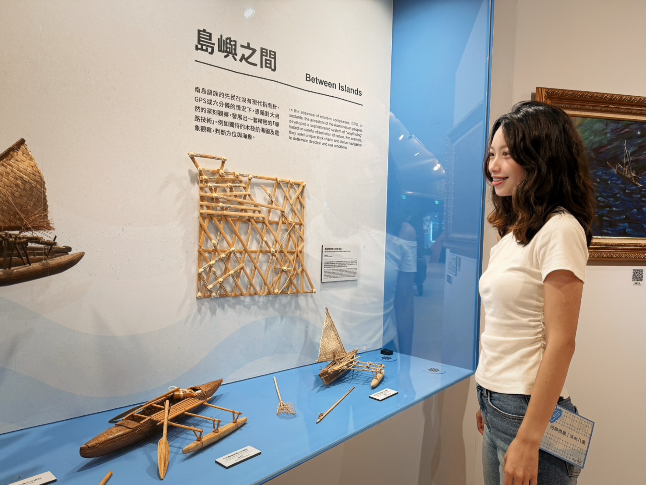 透過各式船隻與多樣文物，展現古代南島語族人卓越的航海技術。.