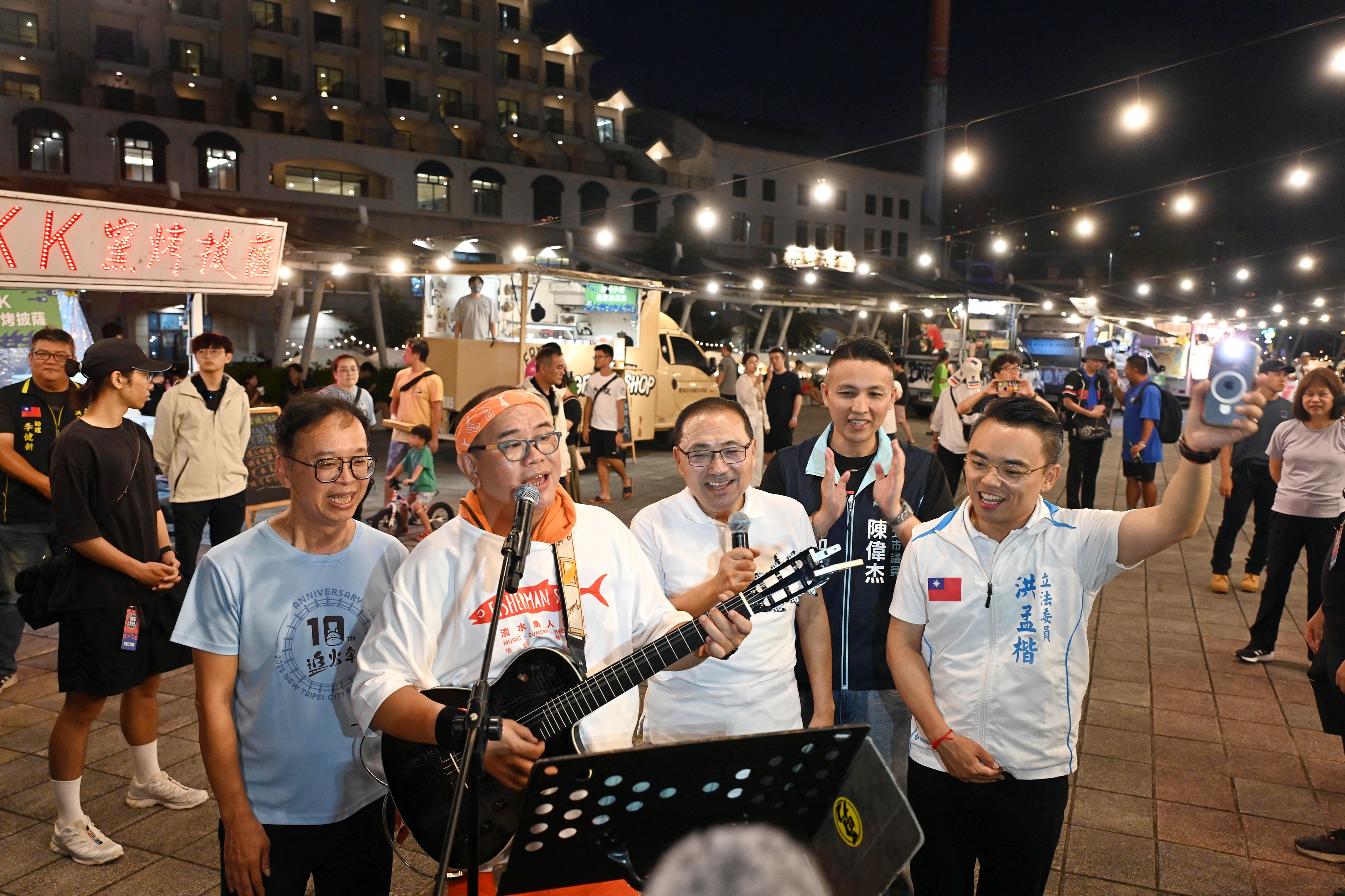 1.2026新北市河海音樂季淡水場今（15）日在淡水漁人舞臺迎來接連兩日的熱力演出。