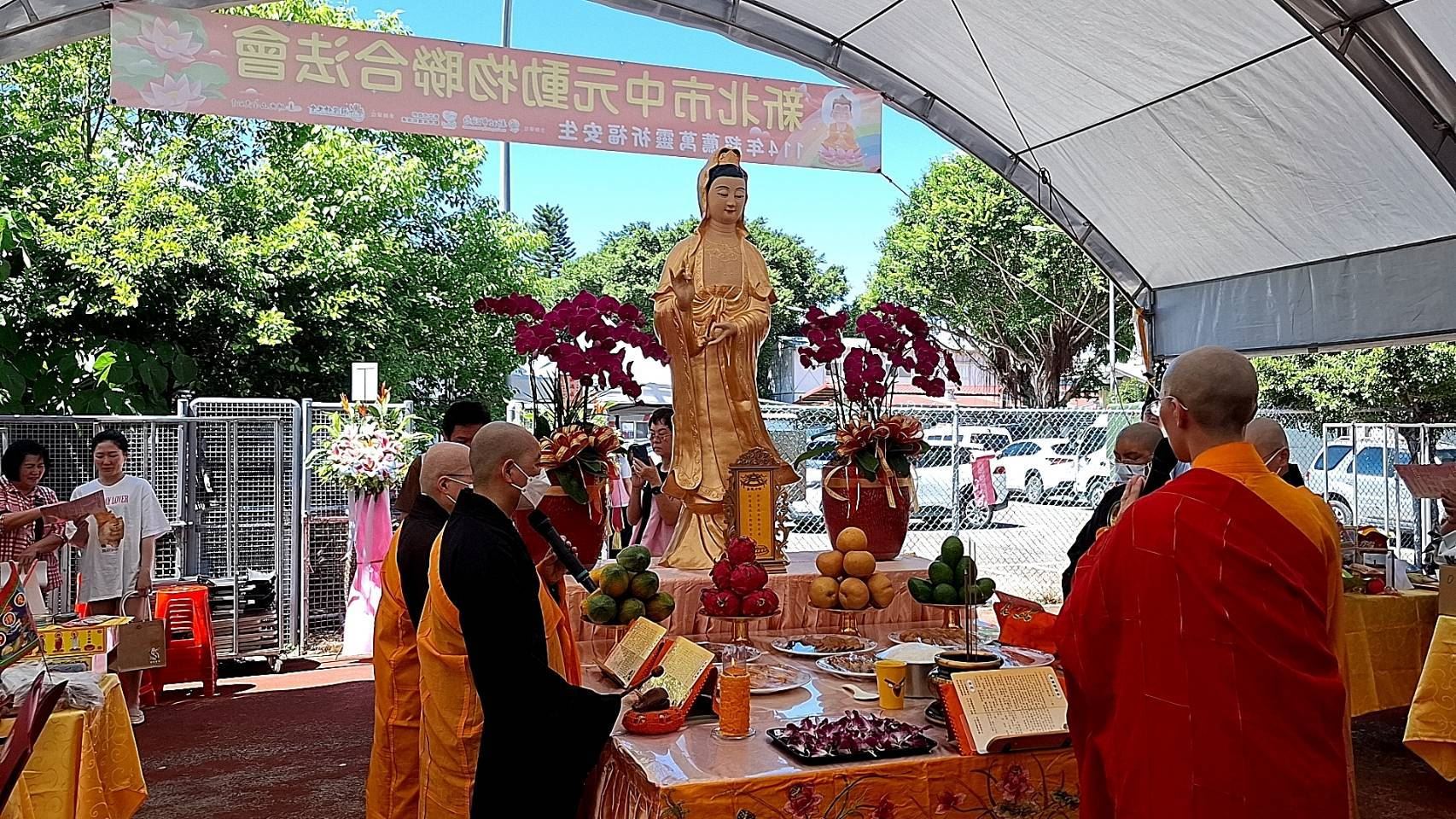 有果法師主持超薦祈福消災解厄(資料照片)
