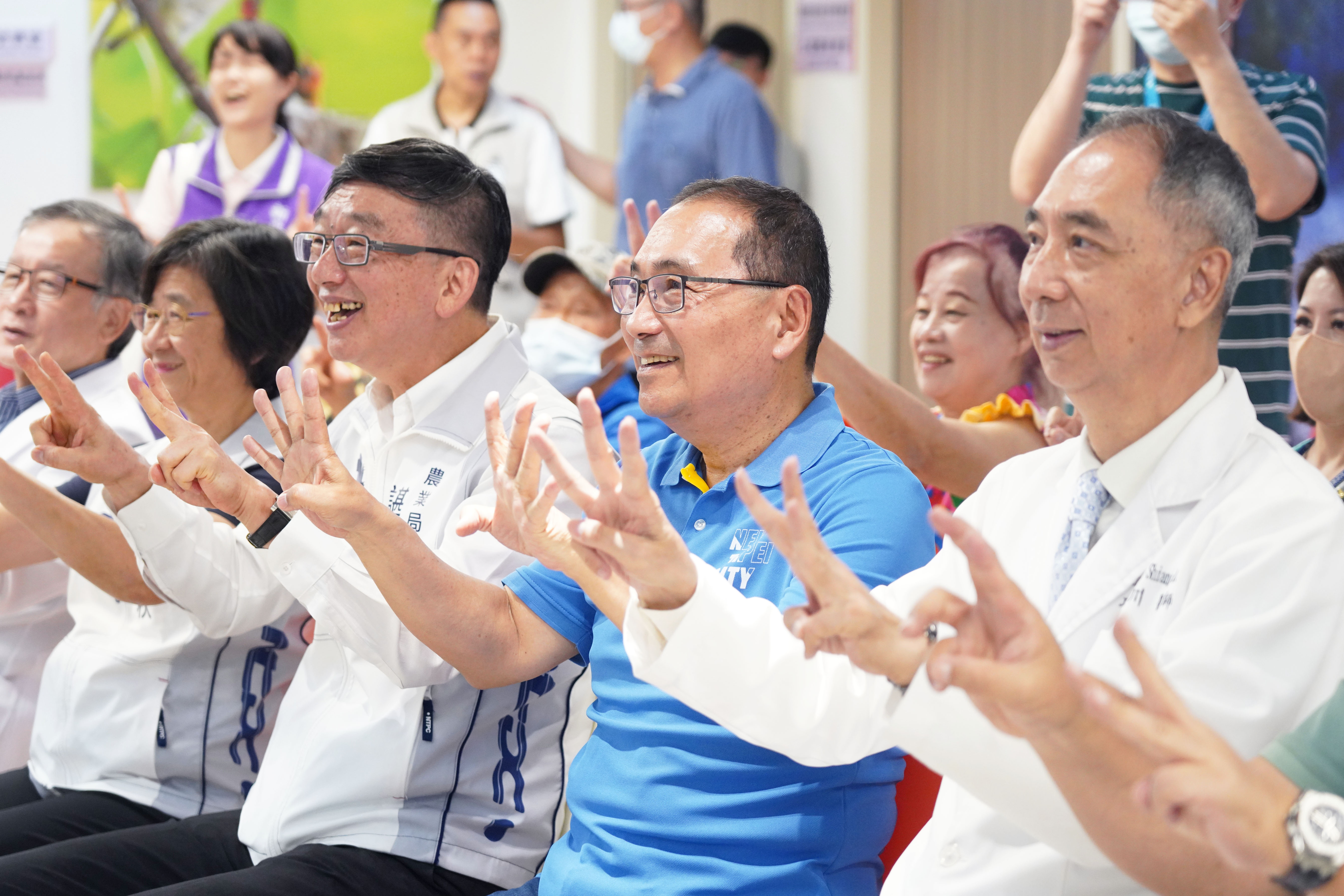 侯友宜表示，因應近年來失智人口逐漸增加，今年健檢項目特別加碼「失智症評估」，達到早發現、早介入照護的效果。