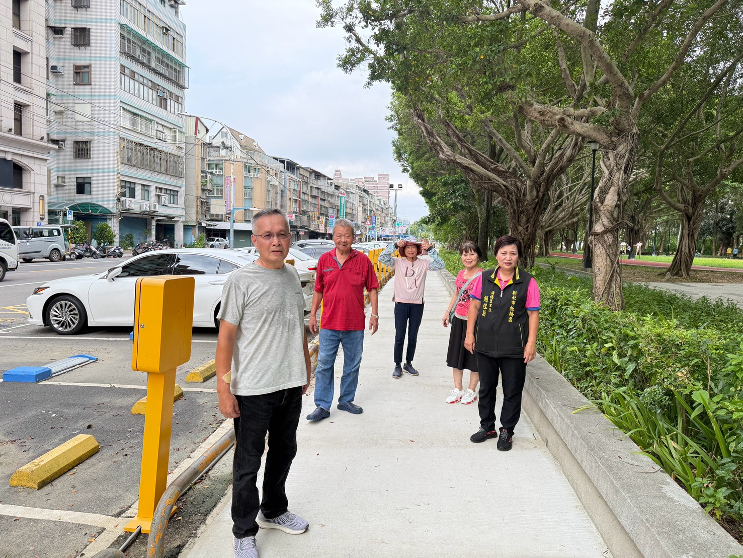 2.廣福公園人行道改善原有不平整步道