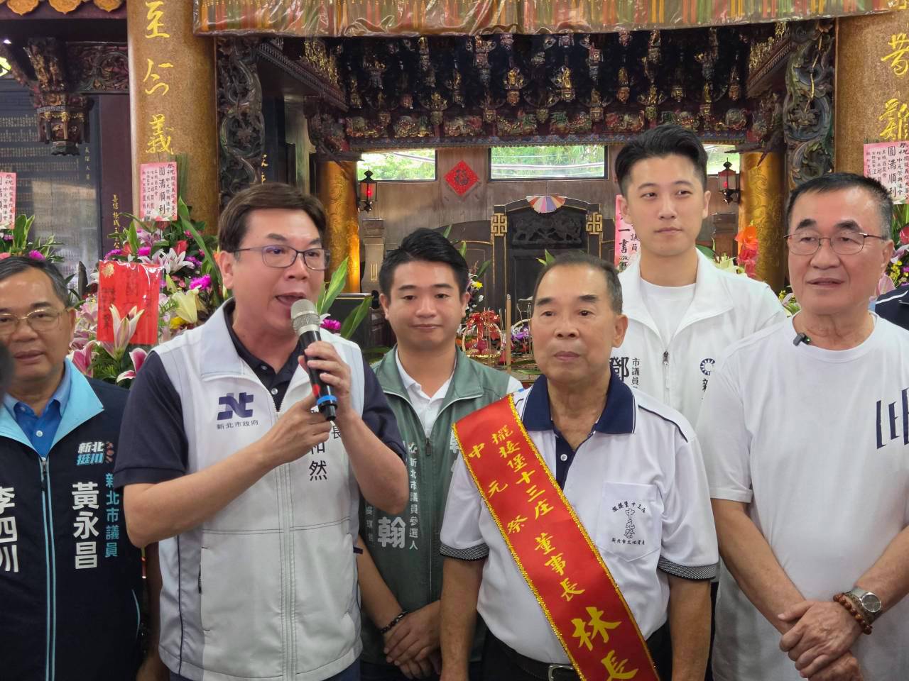新北市副市長劉和然致詞。