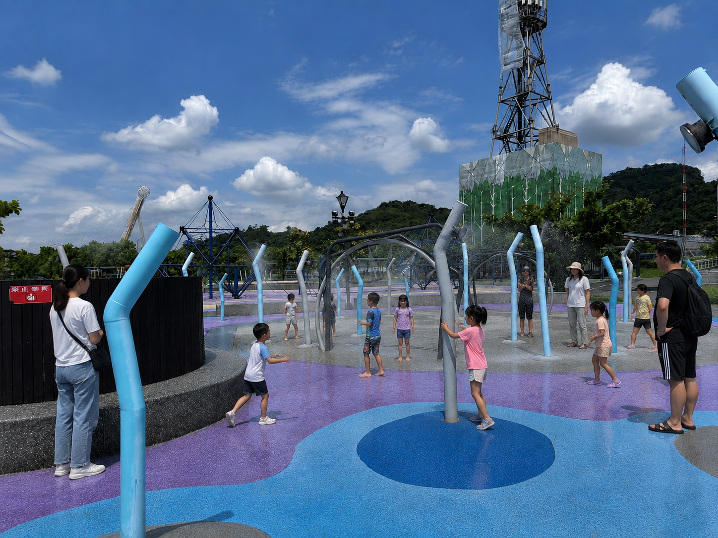 星際公園水星戲水區好清涼