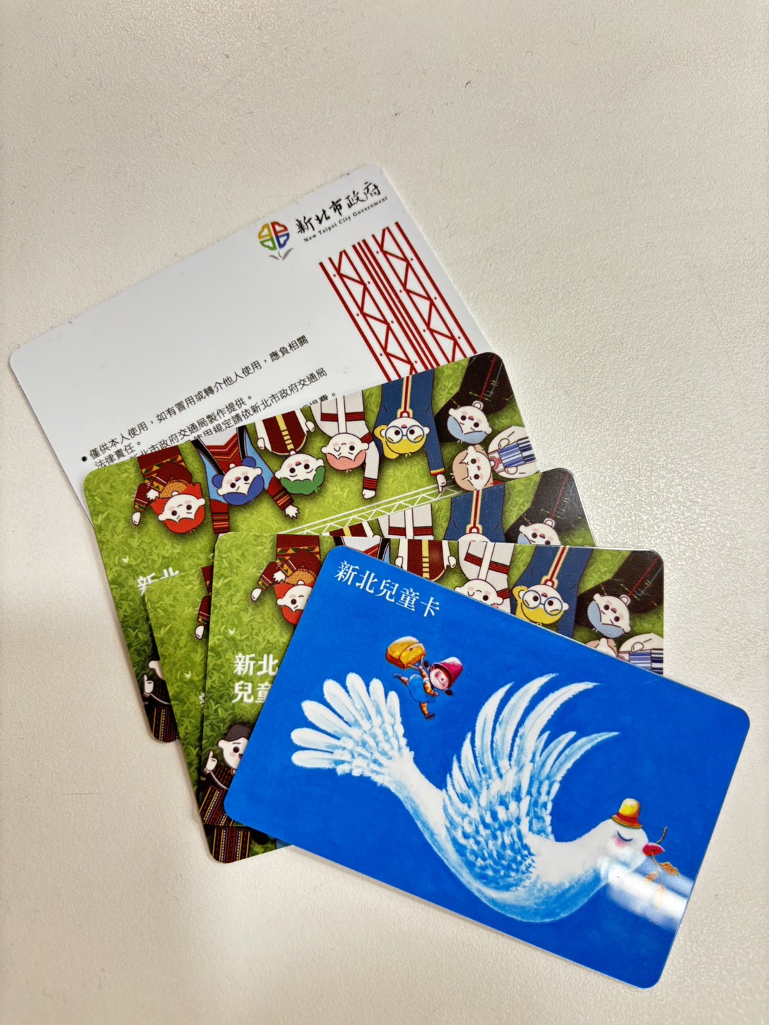 9月1日起新北兒童卡升級二代卡