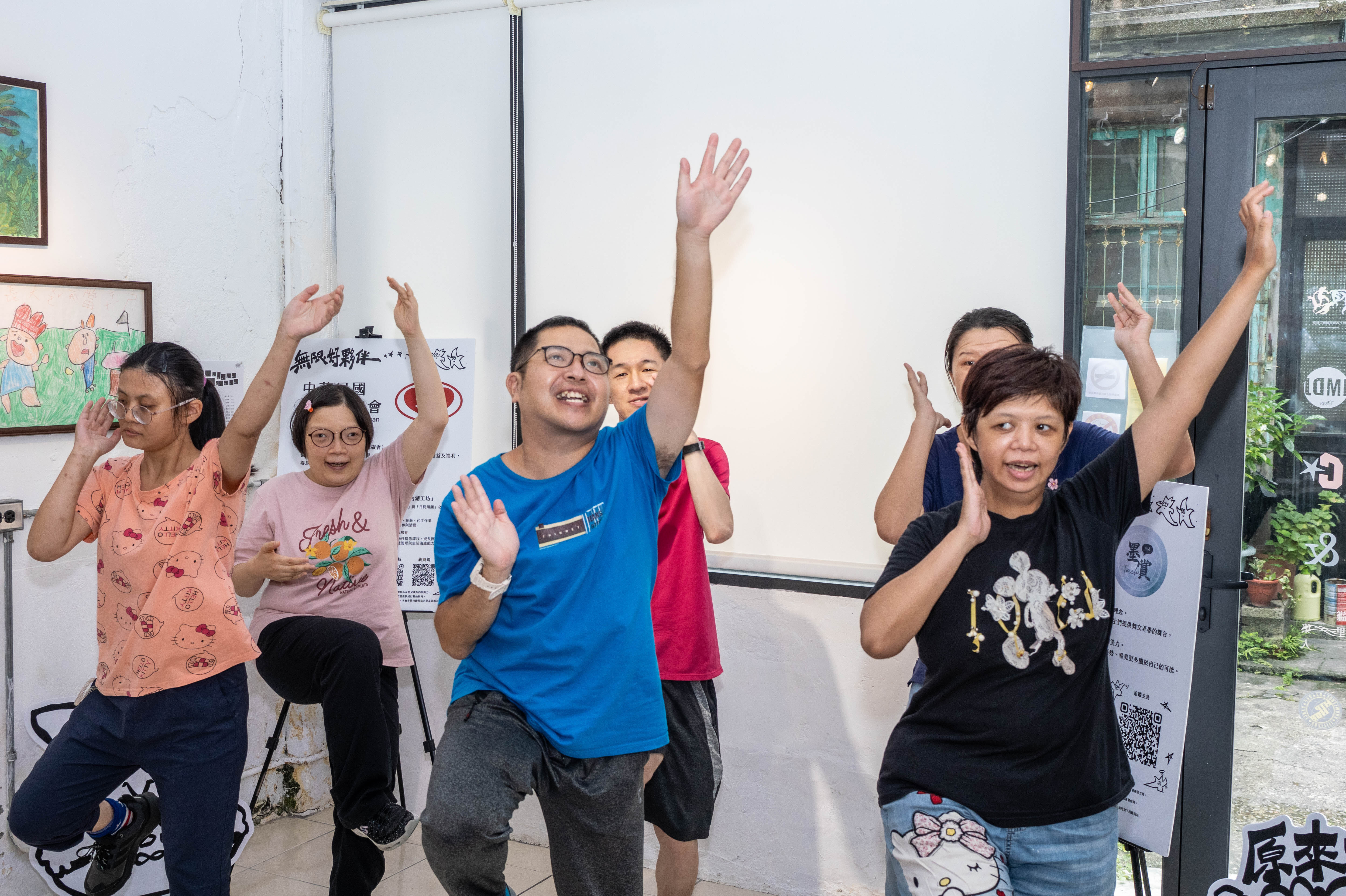 中華民國自閉症總會學員帶來舞蹈演出，以藝術與表演展現多元感知與創作能量。