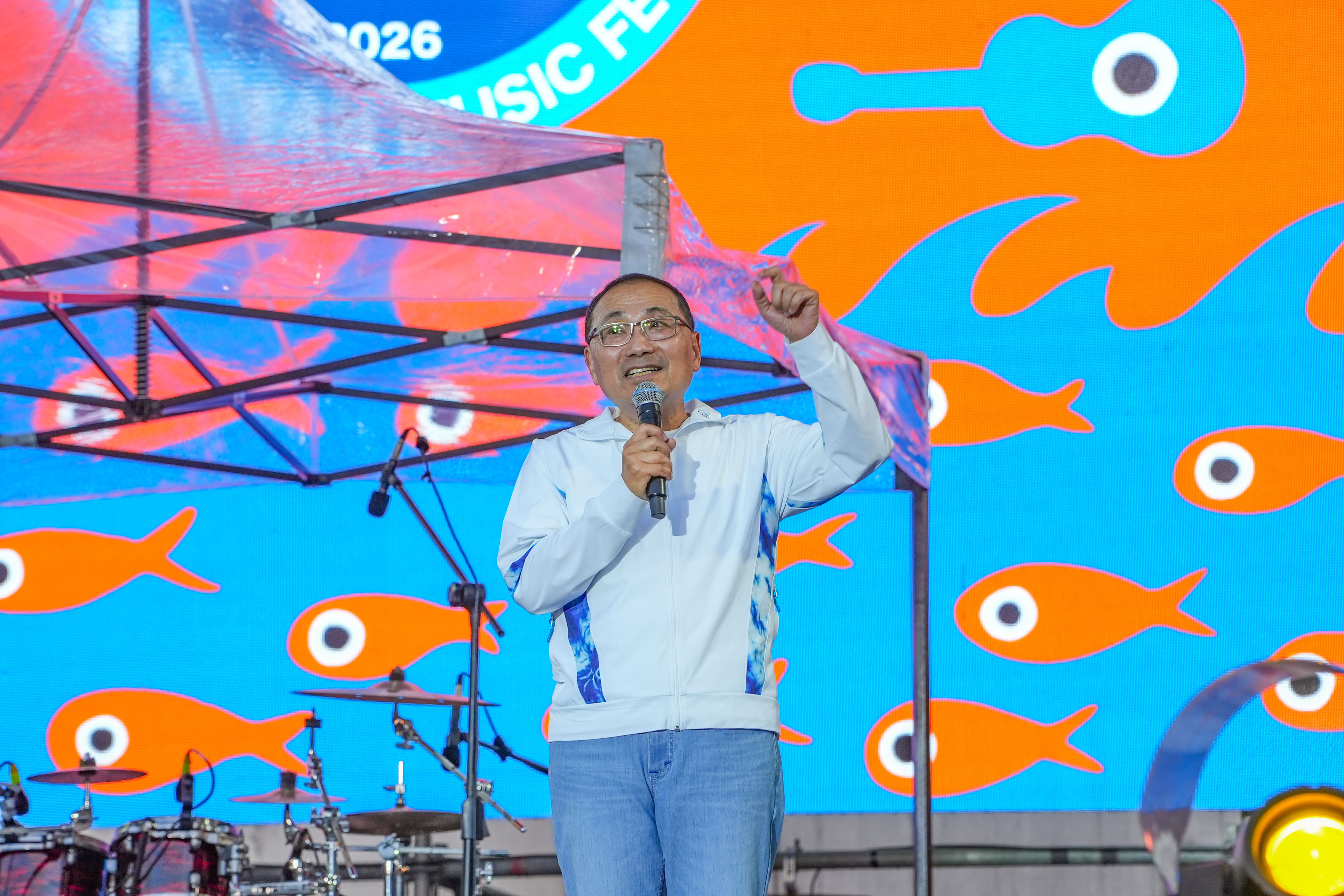  侯友宜市長今（5）出席2026新北市河海音樂季壓軸場「新北大都會公園場」！