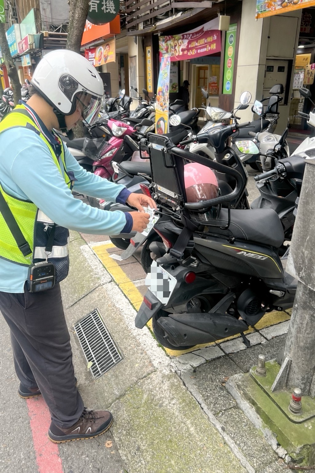 機車格開單相片