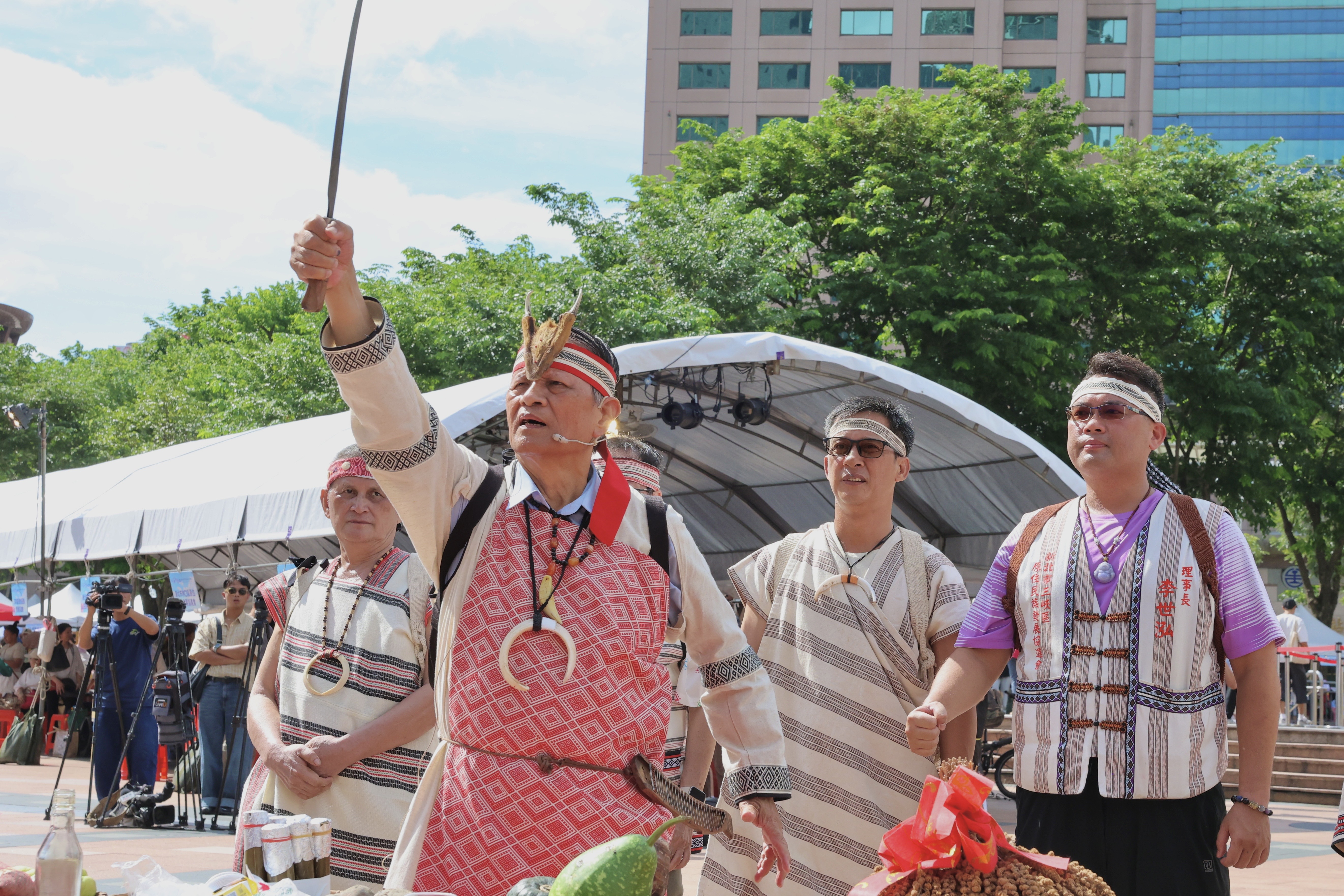 ▲太魯閣族祈福儀式。(圖/新北市政府原民局提供)