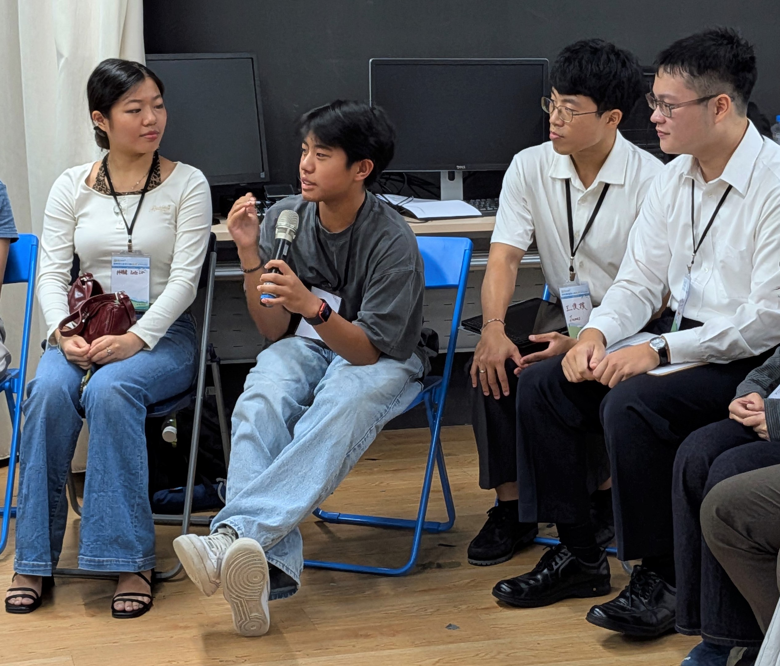 於論壇前(115年9月5日)辦理交流會，透過國際青年提問及跨國交流，探討氣候行動實踐可能