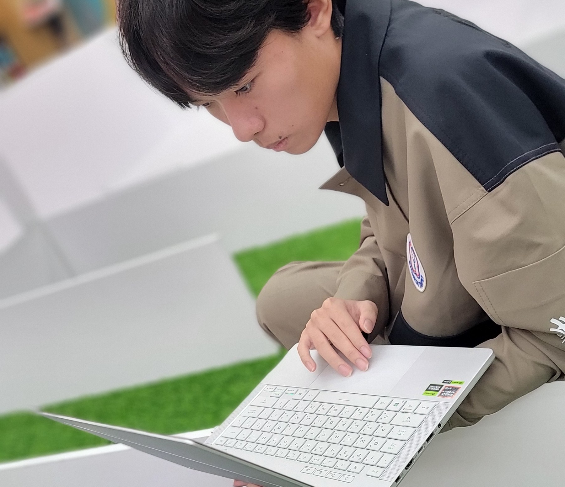樟樹國際實中林鑠亦展現團隊合作與抗壓實力