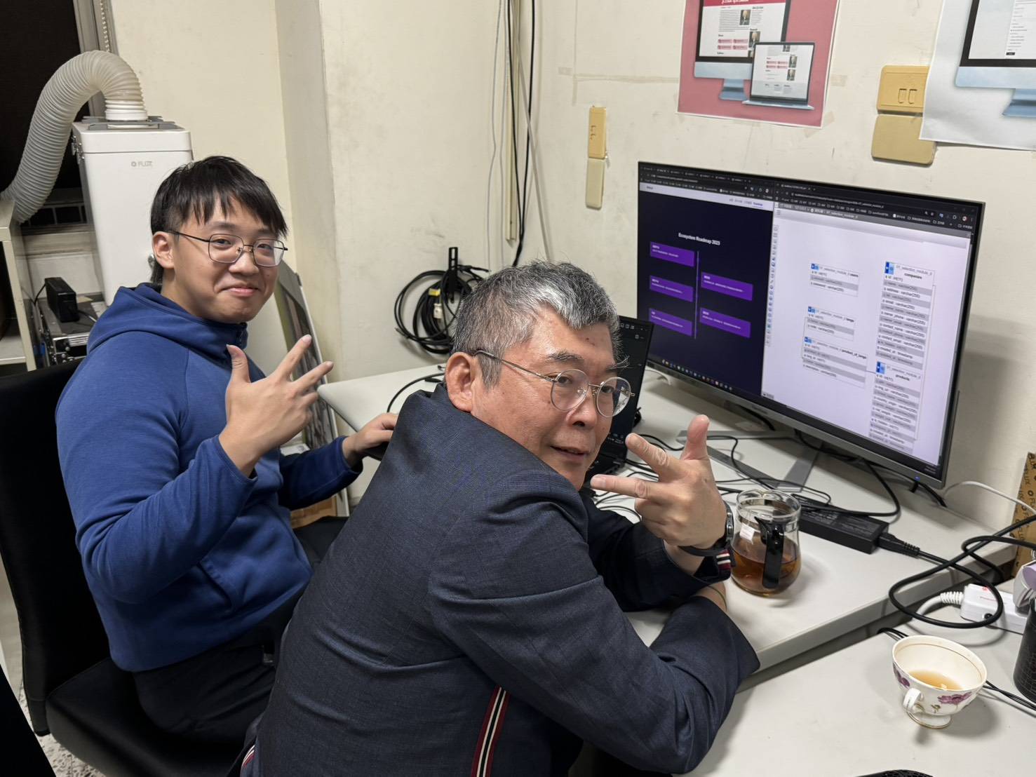網頁職種國手智光商工林碩斌（左）賽前積極備戰力拚佳績