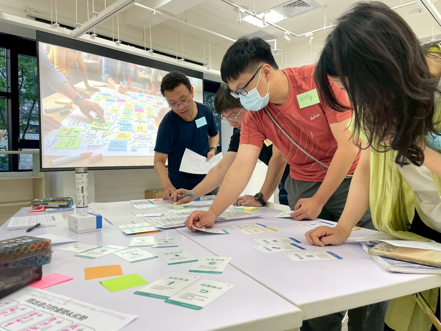 新北市青年局職涯服務品牌「新北有課UKO」，持續推出職涯諮詢，透過職能盤點牌卡，協助青年釐清職涯方向。