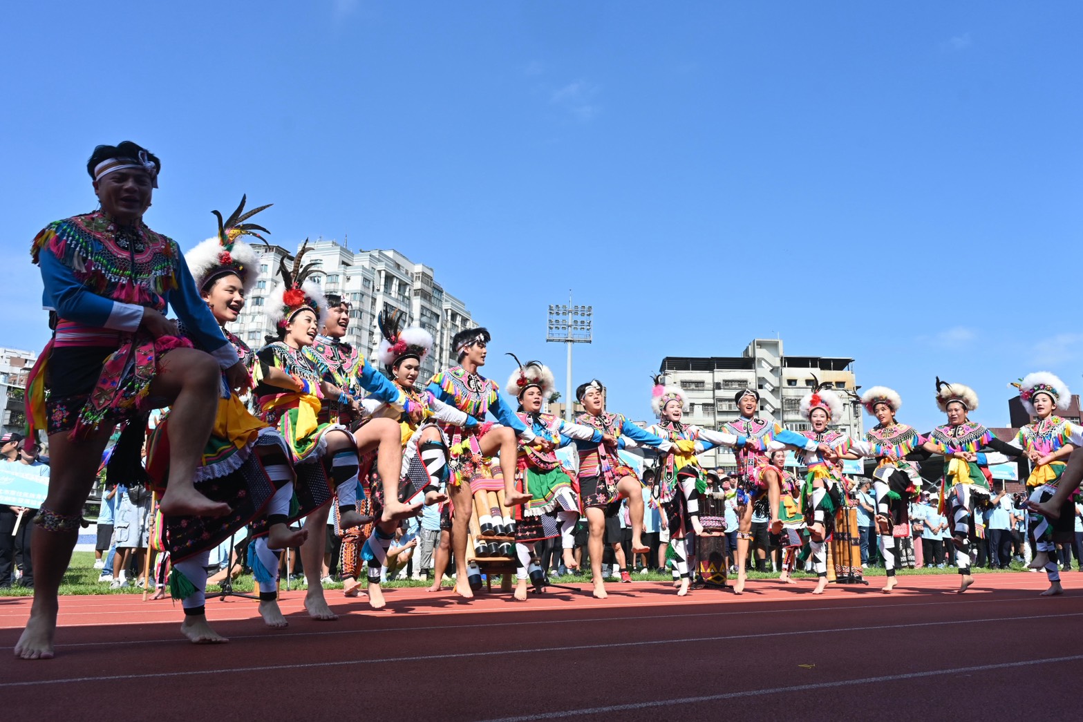 新北市政府今（20）日舉辦「115年度新北市原住民族傳統競技運動會」，活動以「Sa'icelen原力出列」為主題，呼應選手迎接挑戰、相互合作及長期投入訓練的精神。