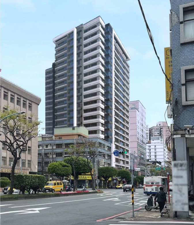 三重區過田段841地號更新後模擬示意圖