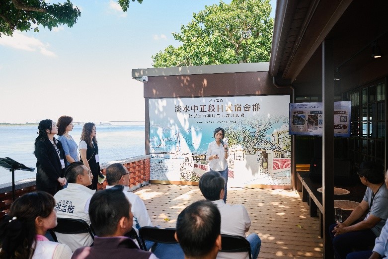 新北市政府秘書處處長介紹歷史建築修復過程