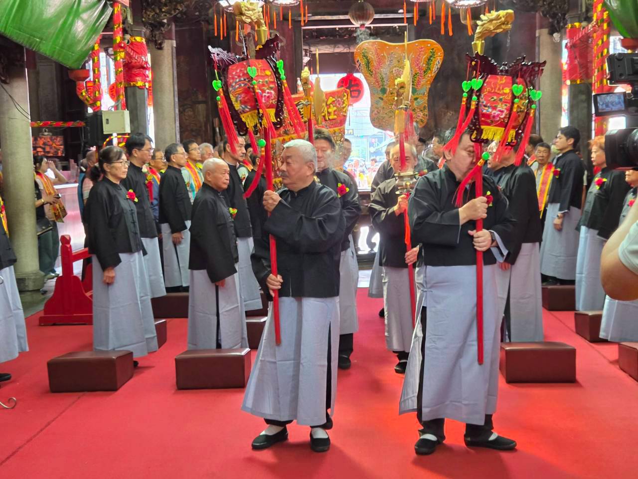 2026北臺灣媽祖文化節今（24）日在慈祐宮(媽祖宮)舉辦「三獻古禮大典」。