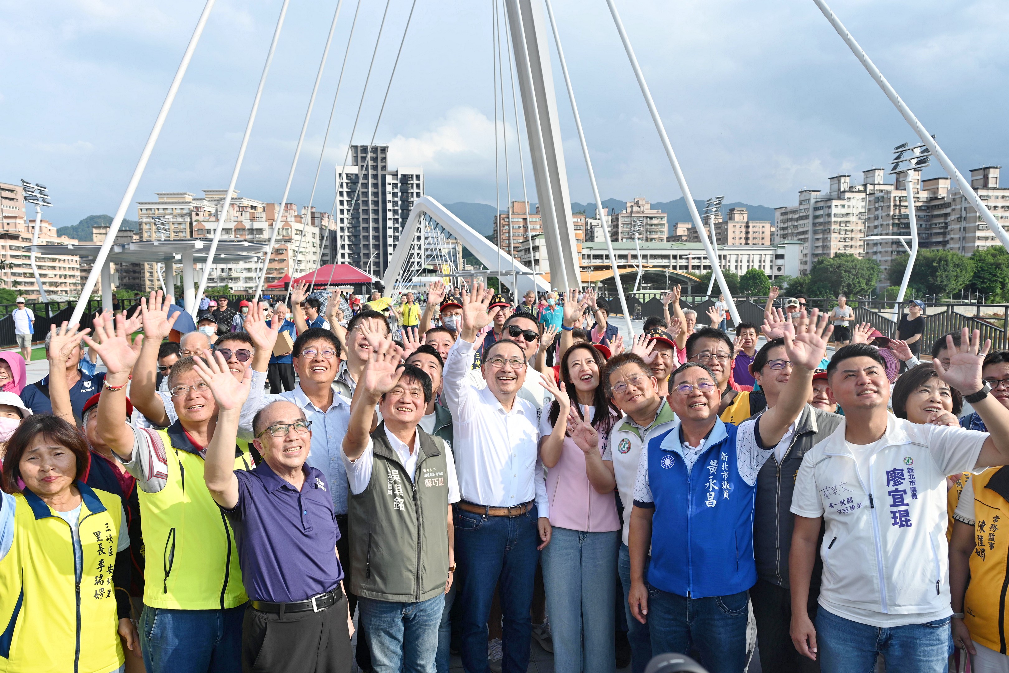 長福橋不僅是交通建設，周邊可串接清水祖師廟及三峽老街。