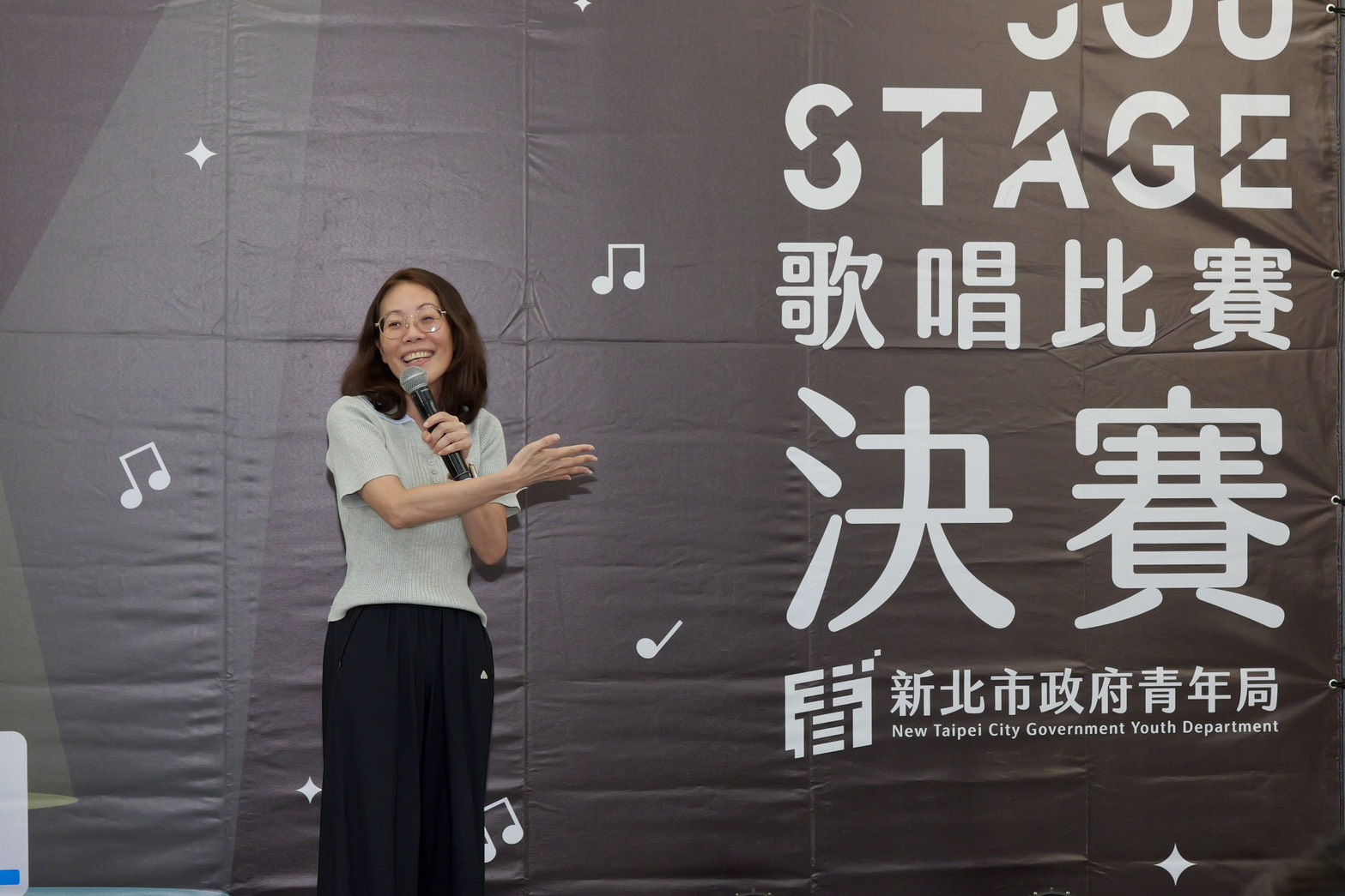 新北市青年局林麗珠副局長表示，青年局持續打造兼具展演和培力的活動舞台，協助青年累積舞台經驗。