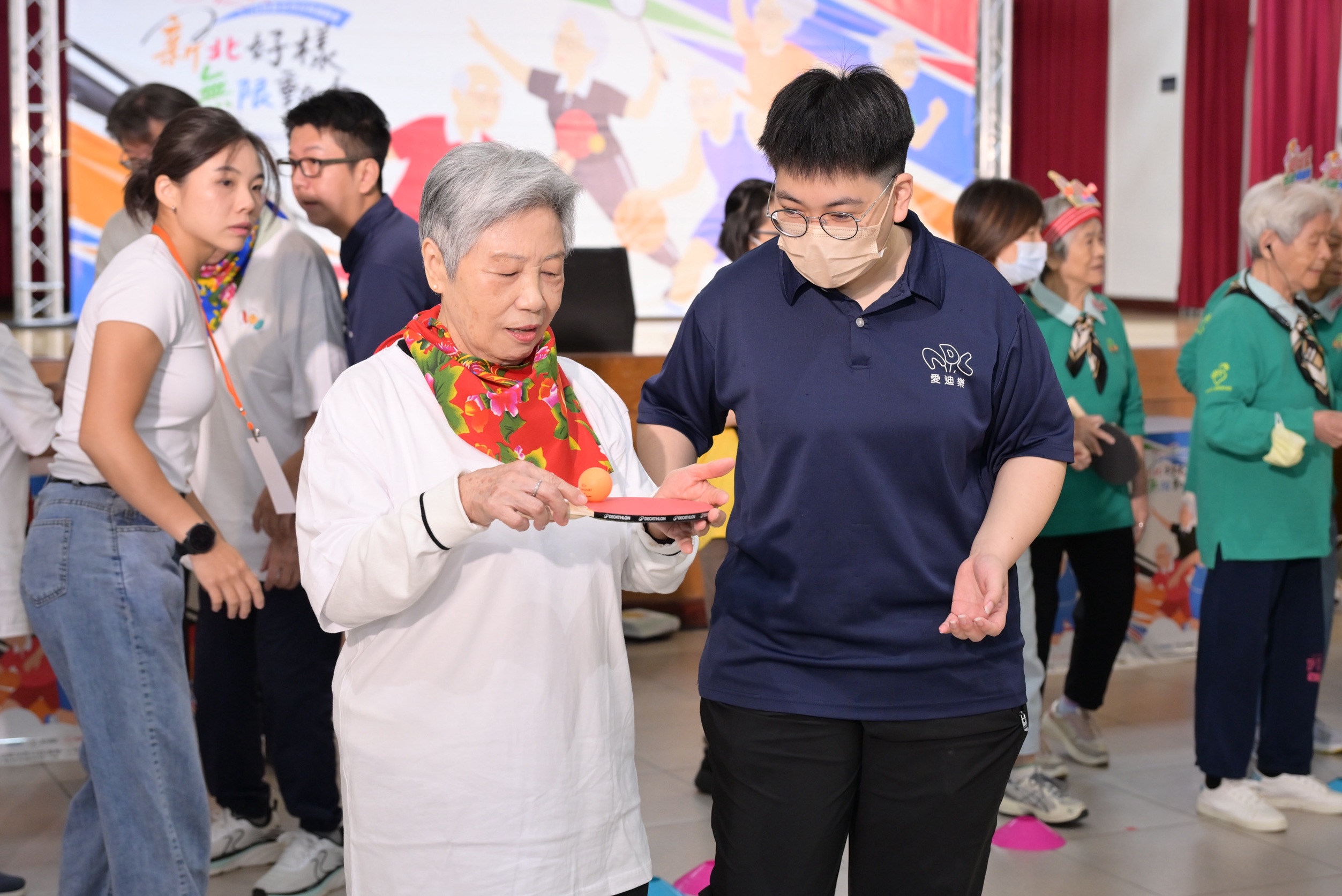 新北市日照運動會暨135家日照超達標記者會