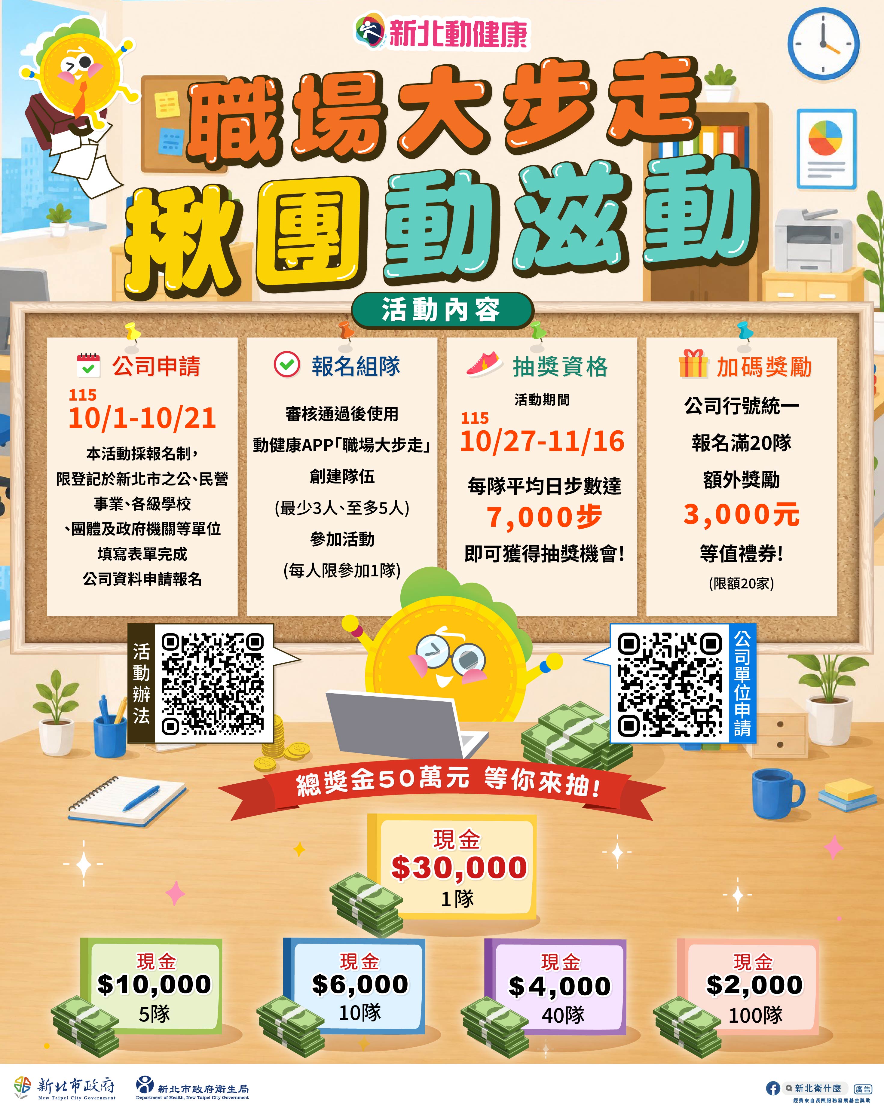 職場大步走