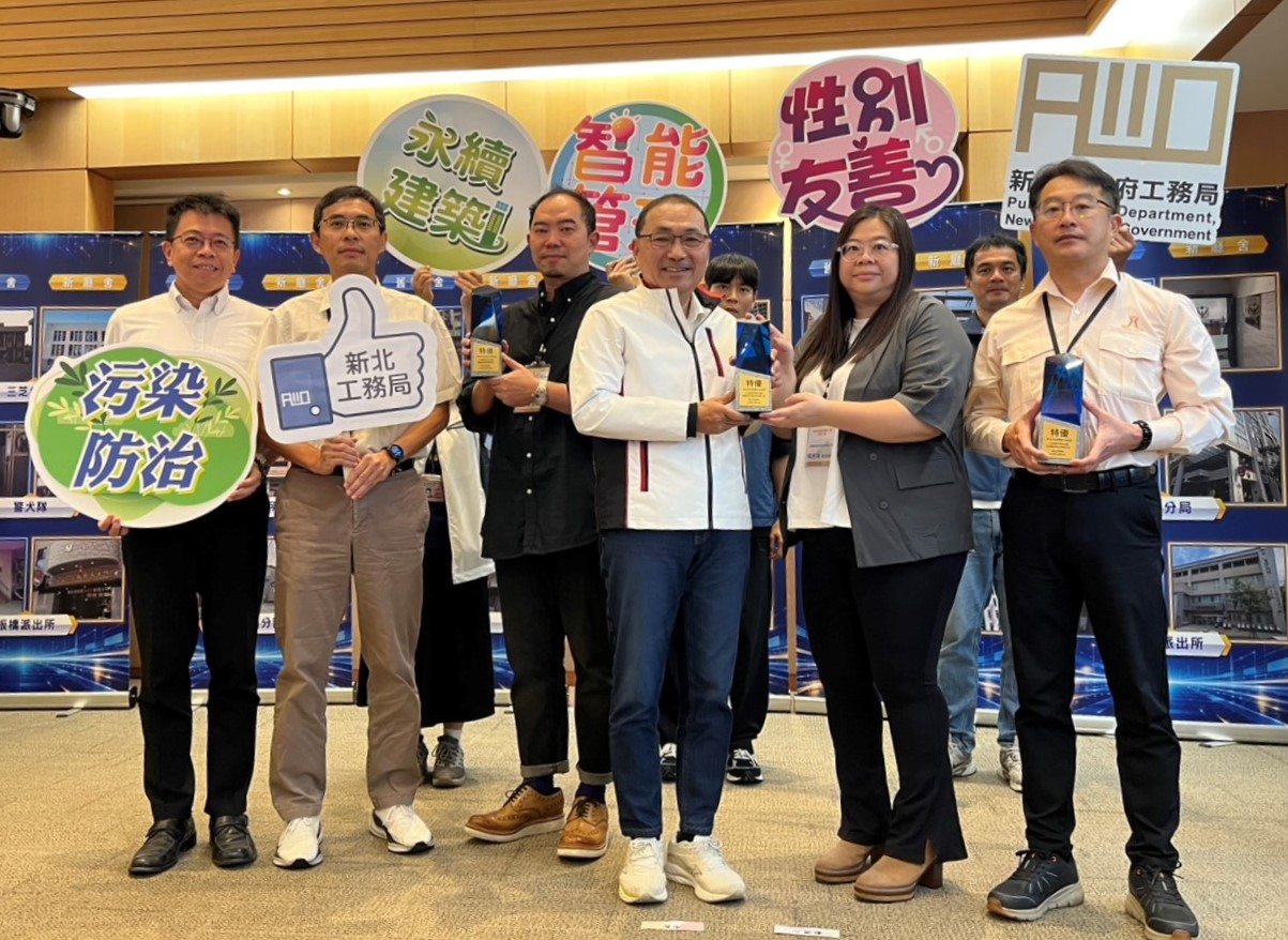 「四零四科技企業總部新建工程」榮獲特優，採預壘樁的低噪音工法及防音型發電機，從源頭減噪