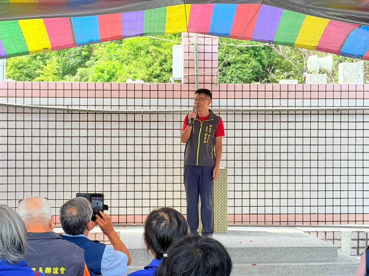 劉昌松區長致詞