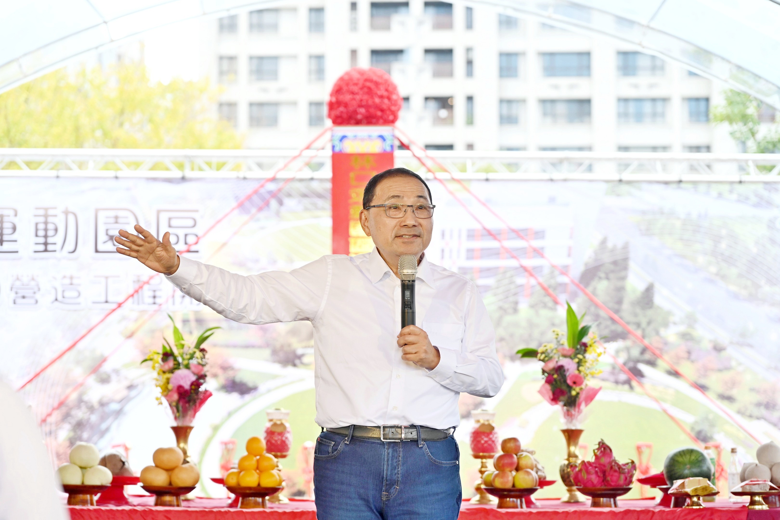 1.林口滯洪公園明年7月完工 侯友宜：兼具防洪與休閒 打造多功能綠意空間