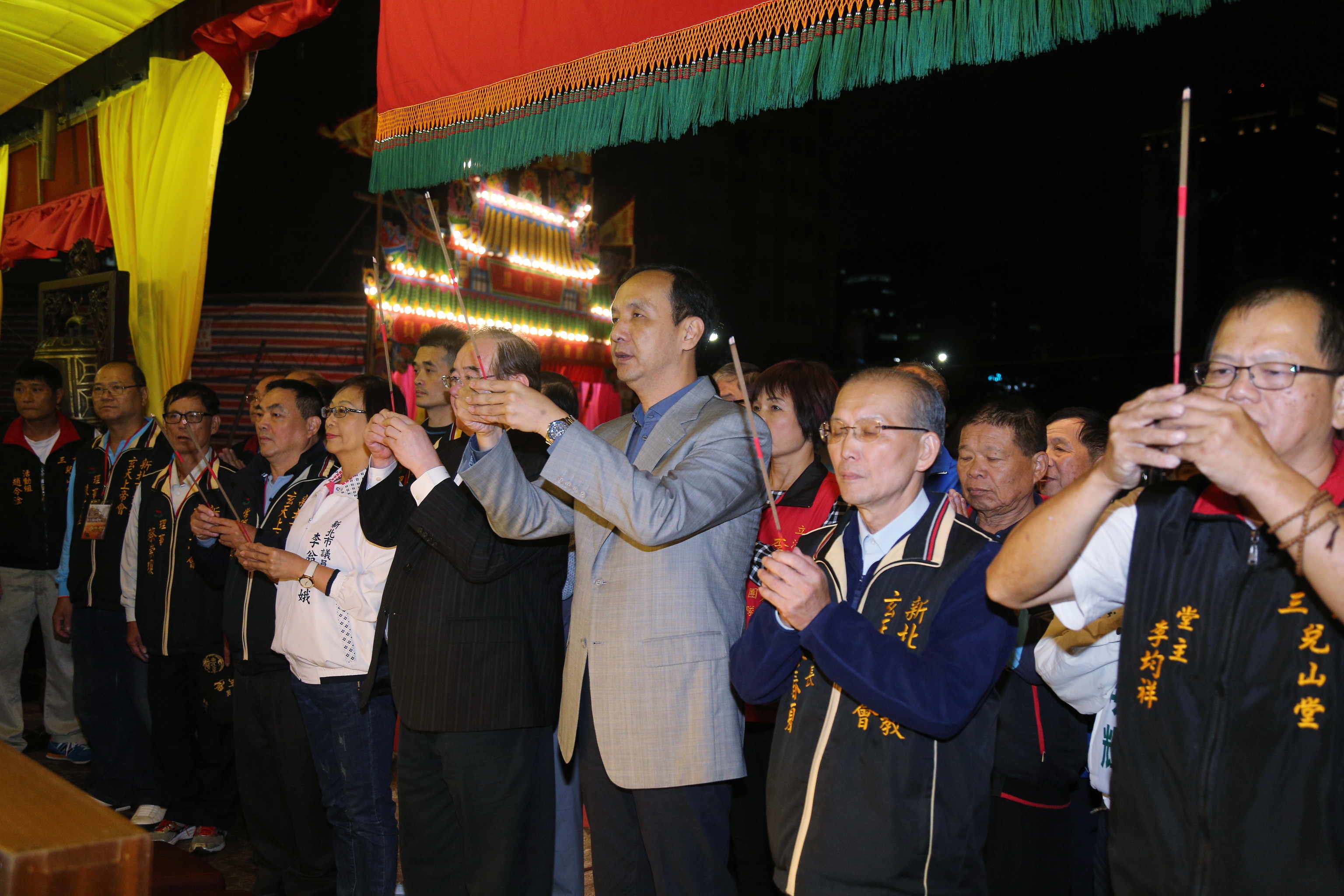 朱市長出席2018玄天上帝文化季-開幕儀式參拜祈福