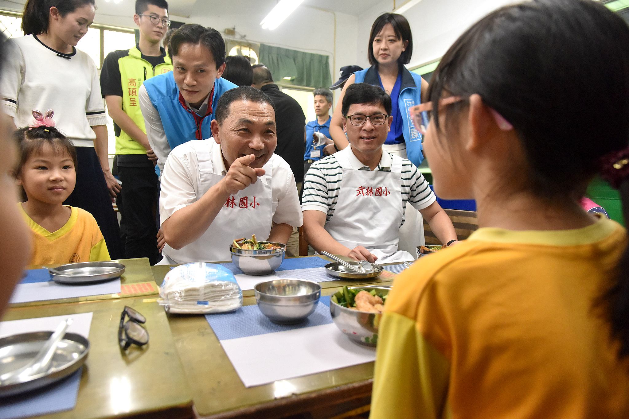 武林國小自立午餐從6月試營運，預計108學年度開學正式啟用，也將供應鄰近三多國中學生食用。