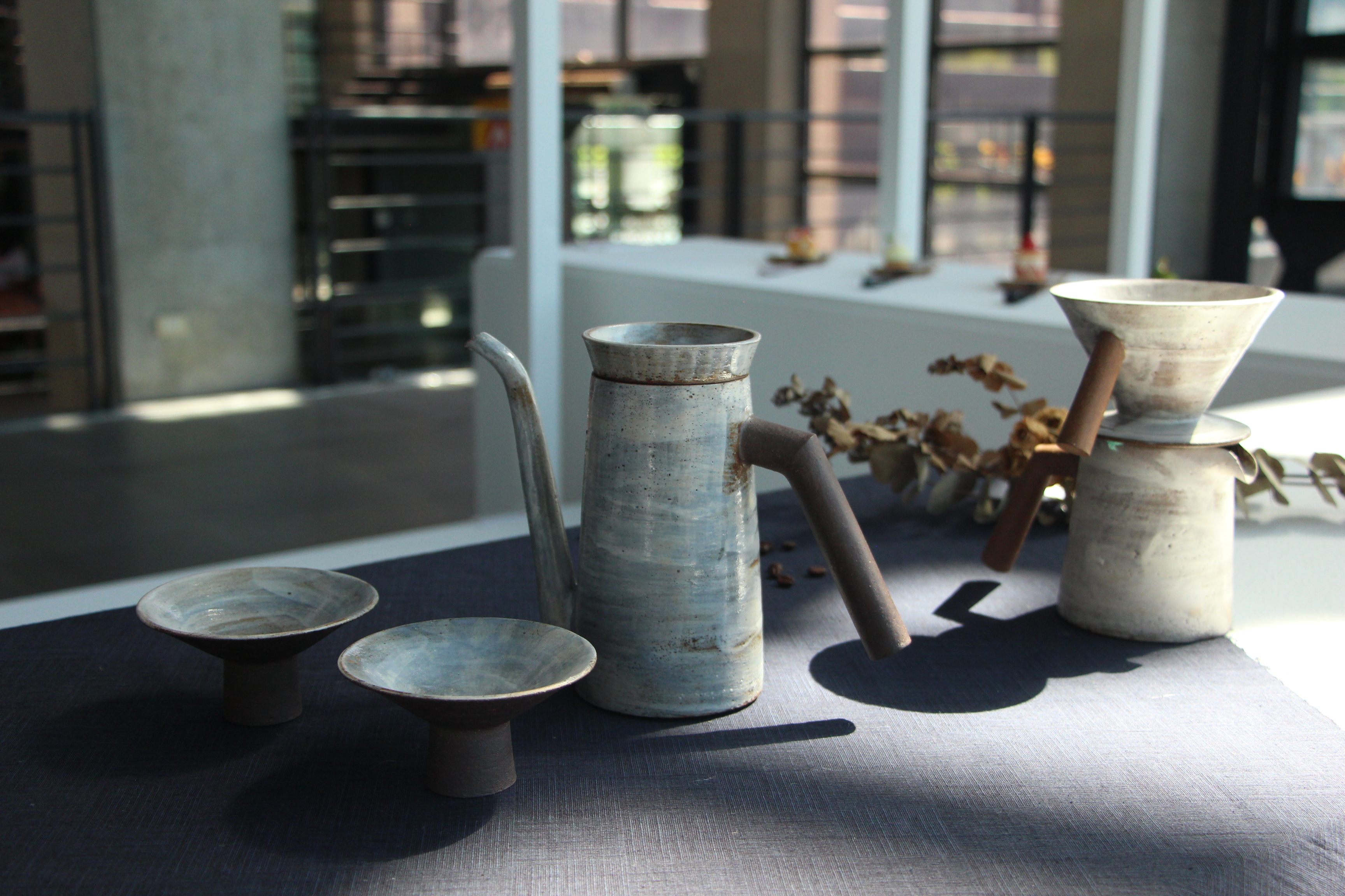 彭雲的《白粉引手沖咖啡壺》獲2019日用類新品獎及市場潛力獎。