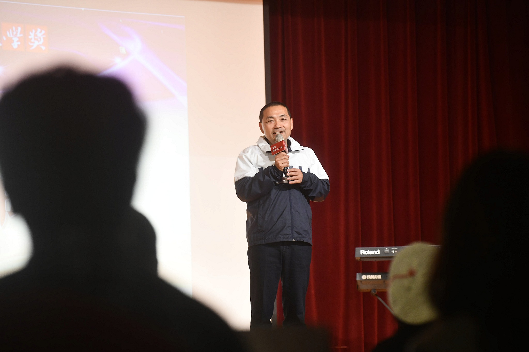 「旺旺‧時報文學獎」舉行第40屆頒獎典禮，侯友宜市長出席致詞。