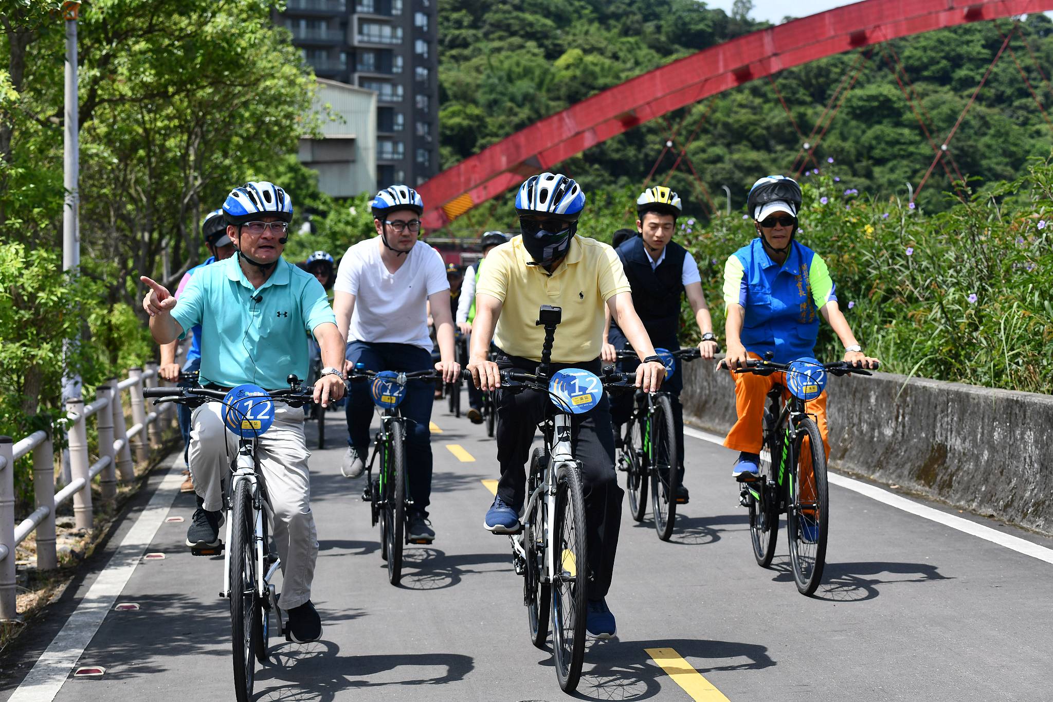 基隆河自行車道今年甫榮獲臺灣十大亮點自行車道第一名