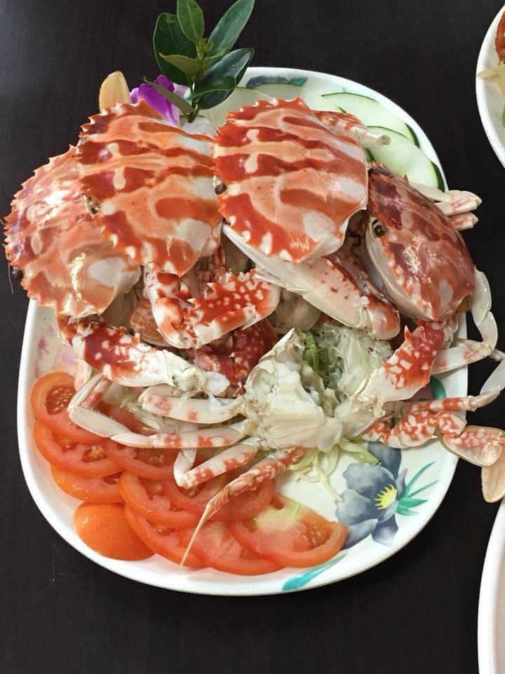 富基漁港的海鮮美食-清蒸萬里蟹