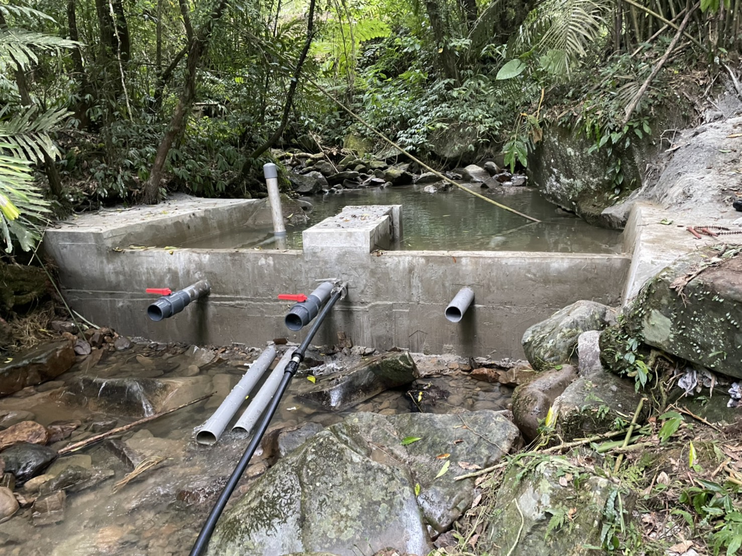 水利局補助雙溪區公所約350萬元經費進行相關簡易自來水設備改善工程