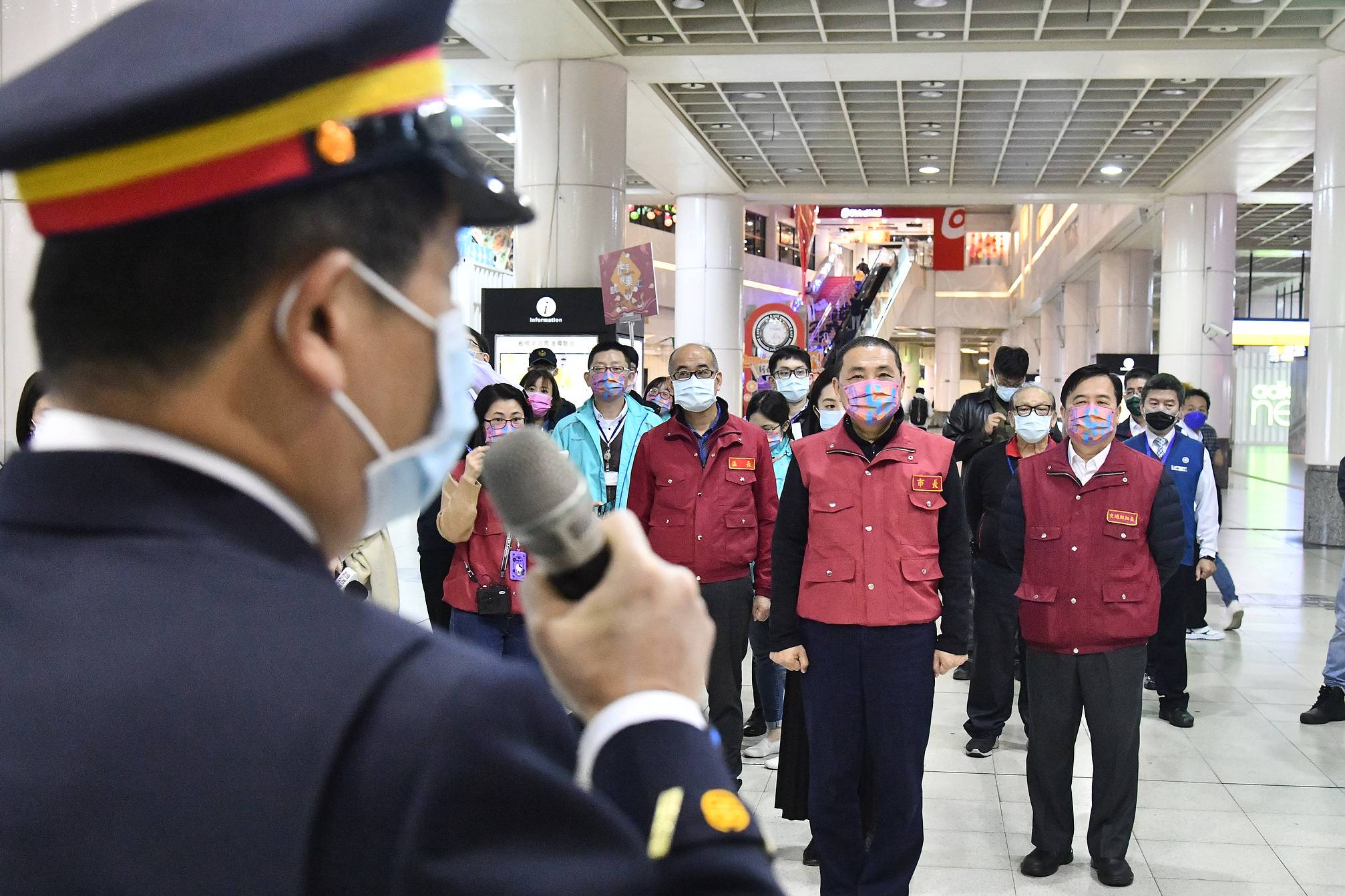 侯友宜市長呼籲民眾做好防疫過好年。