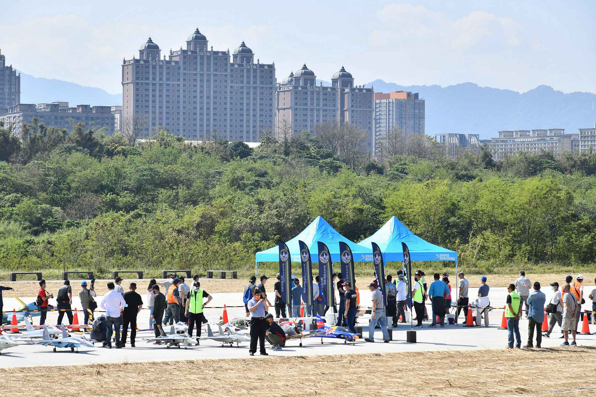 後村堰遙控飛機場正式啟用