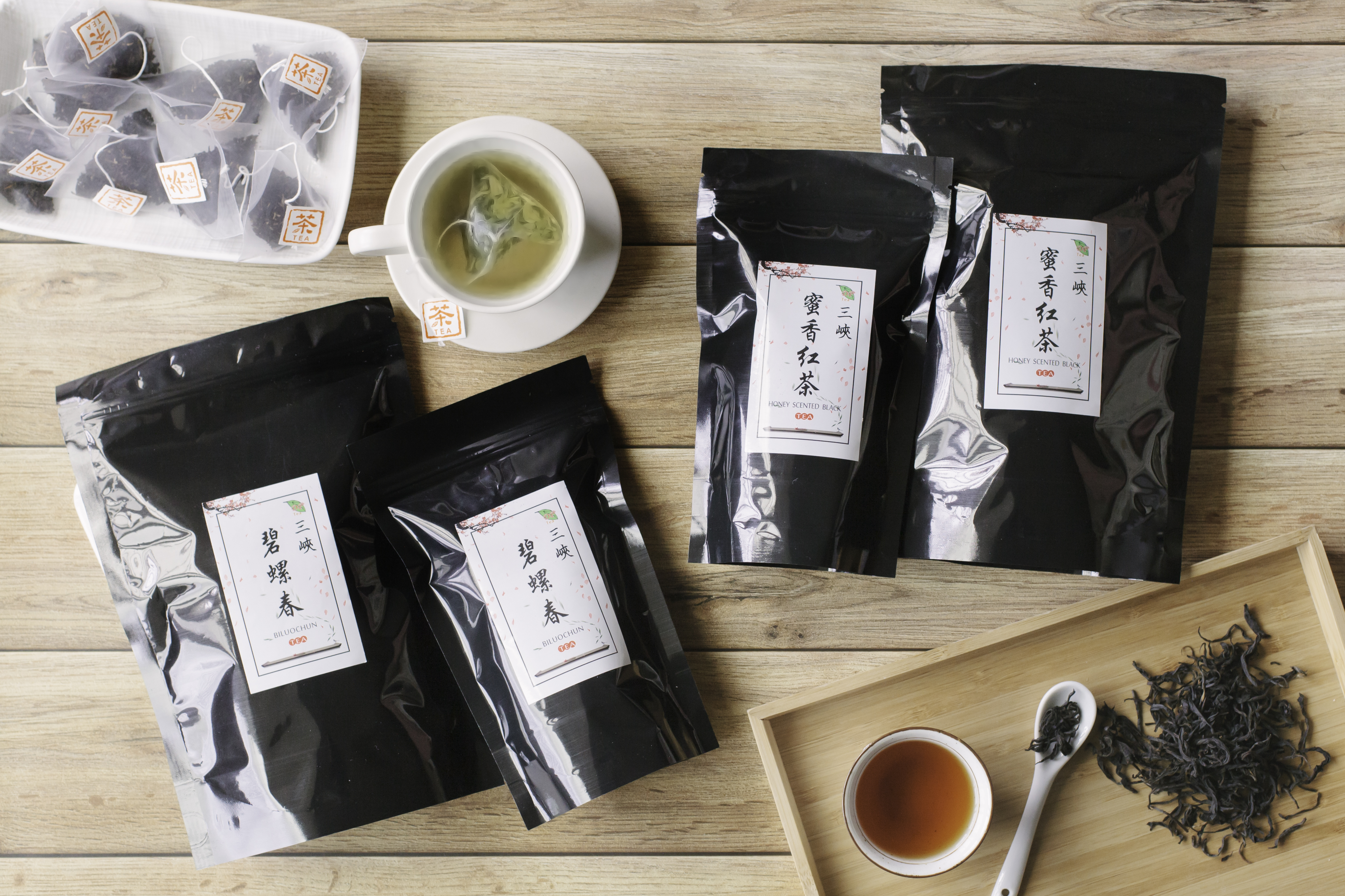 大埔製茶廠碧螺春及蜜香紅茶