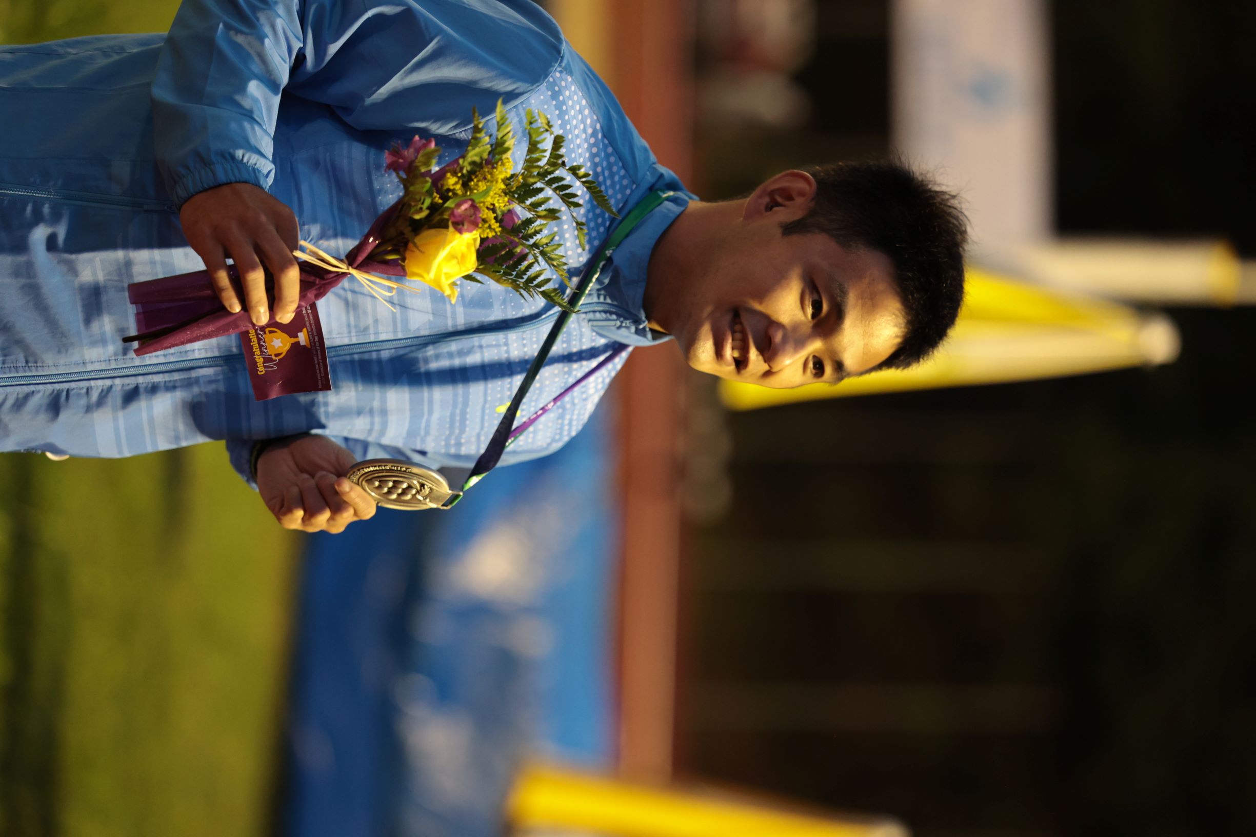 陳重宇巴西聽奧拿下銀牌(圖片中華民國聽障者體育運動協會提供)
