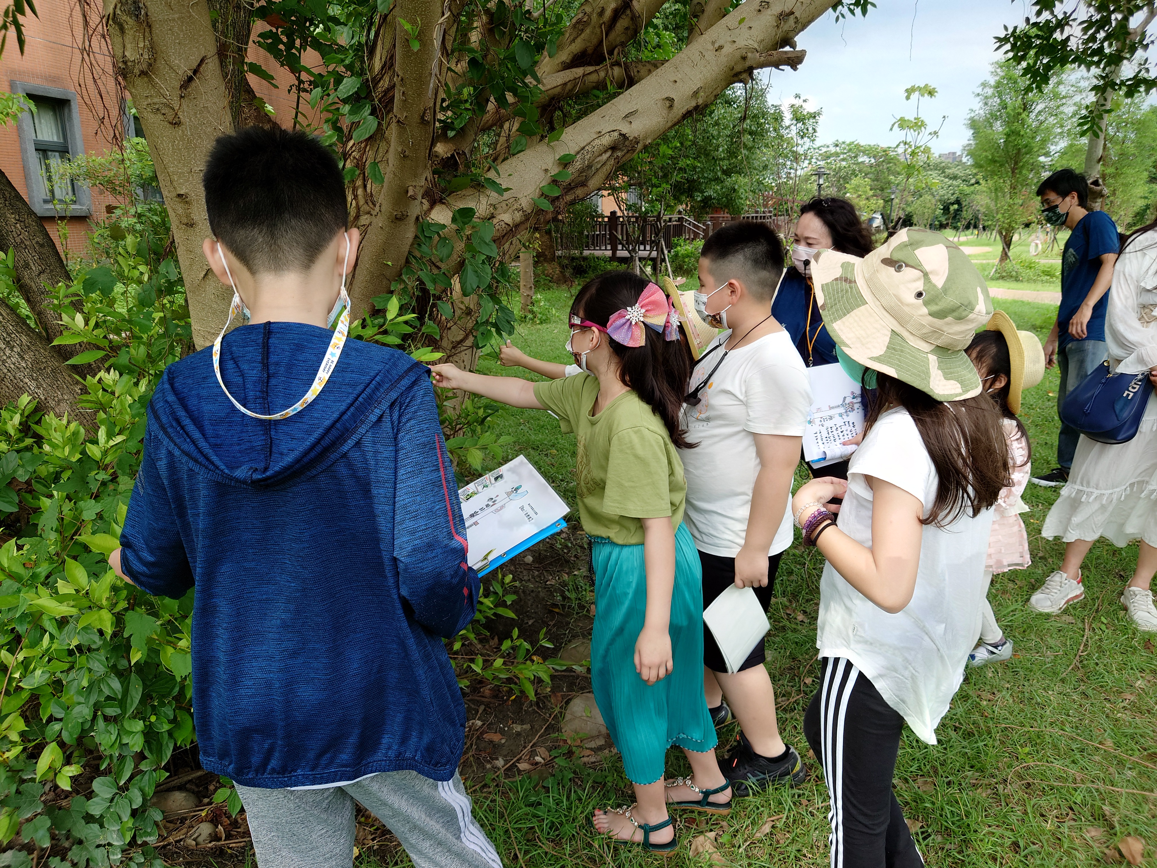 園區取得環境教育場域認證，致力推動環境永續課程，從小學習成為自然客