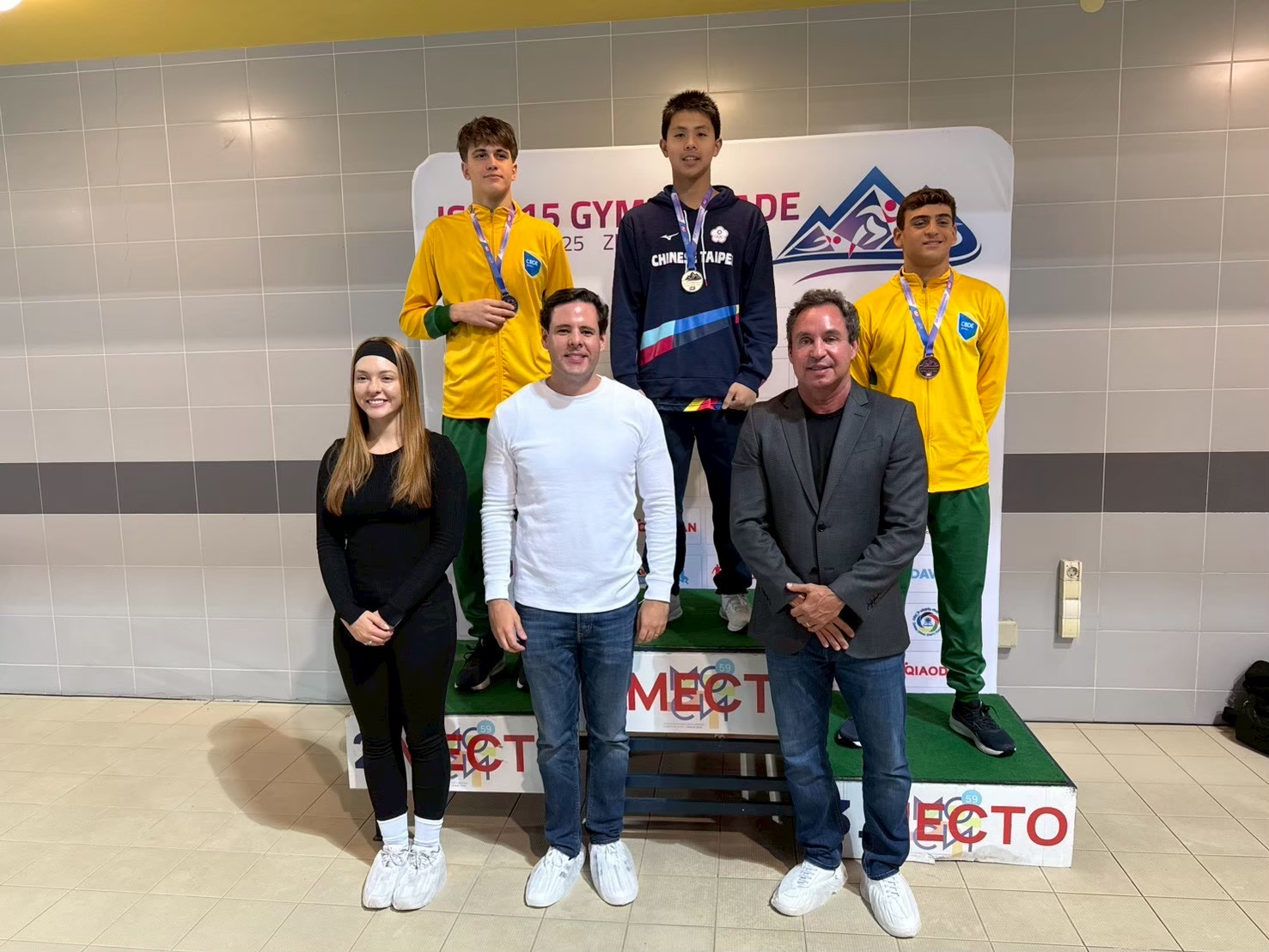 世界中學生U15運動會_林口國中蘇柏陵於游泳競賽獲得2金2銀2銅