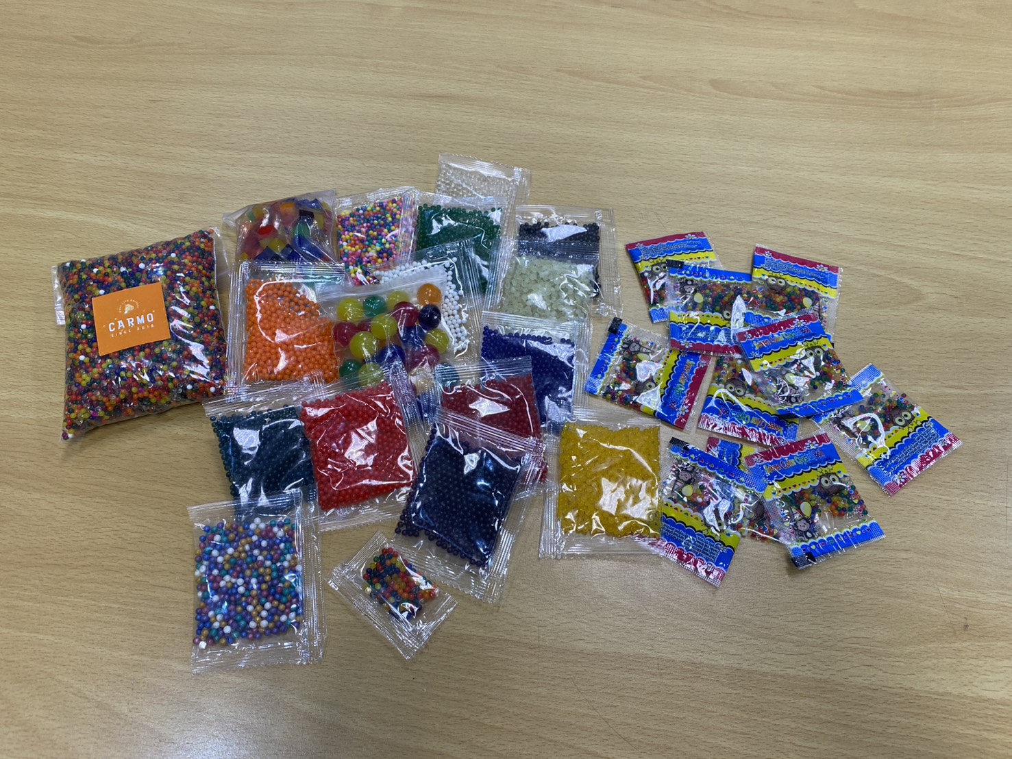 完全無標示商品