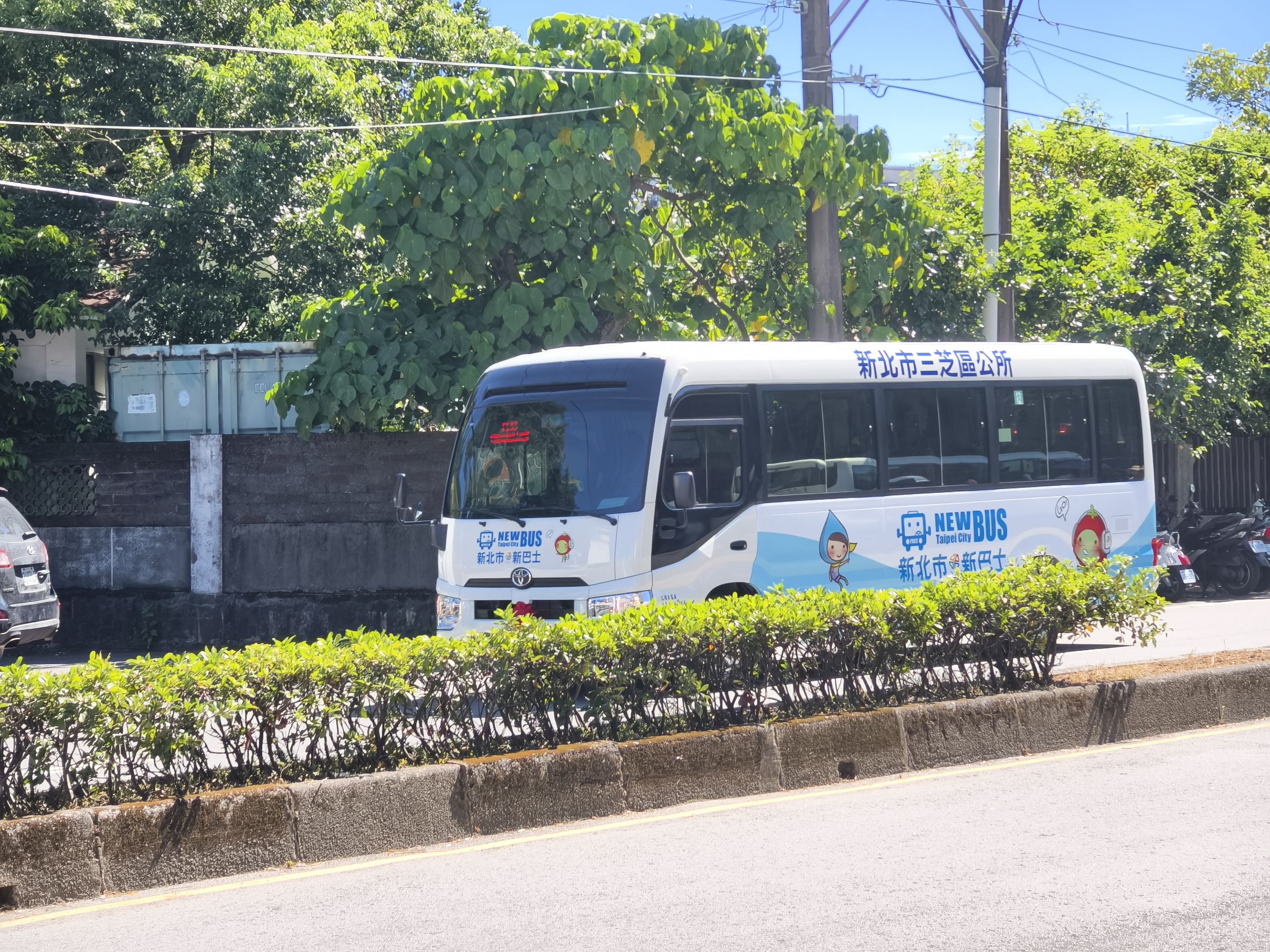 三芝區新社區巴士今日正式上路,將為民眾提供更安全、更舒適的服務