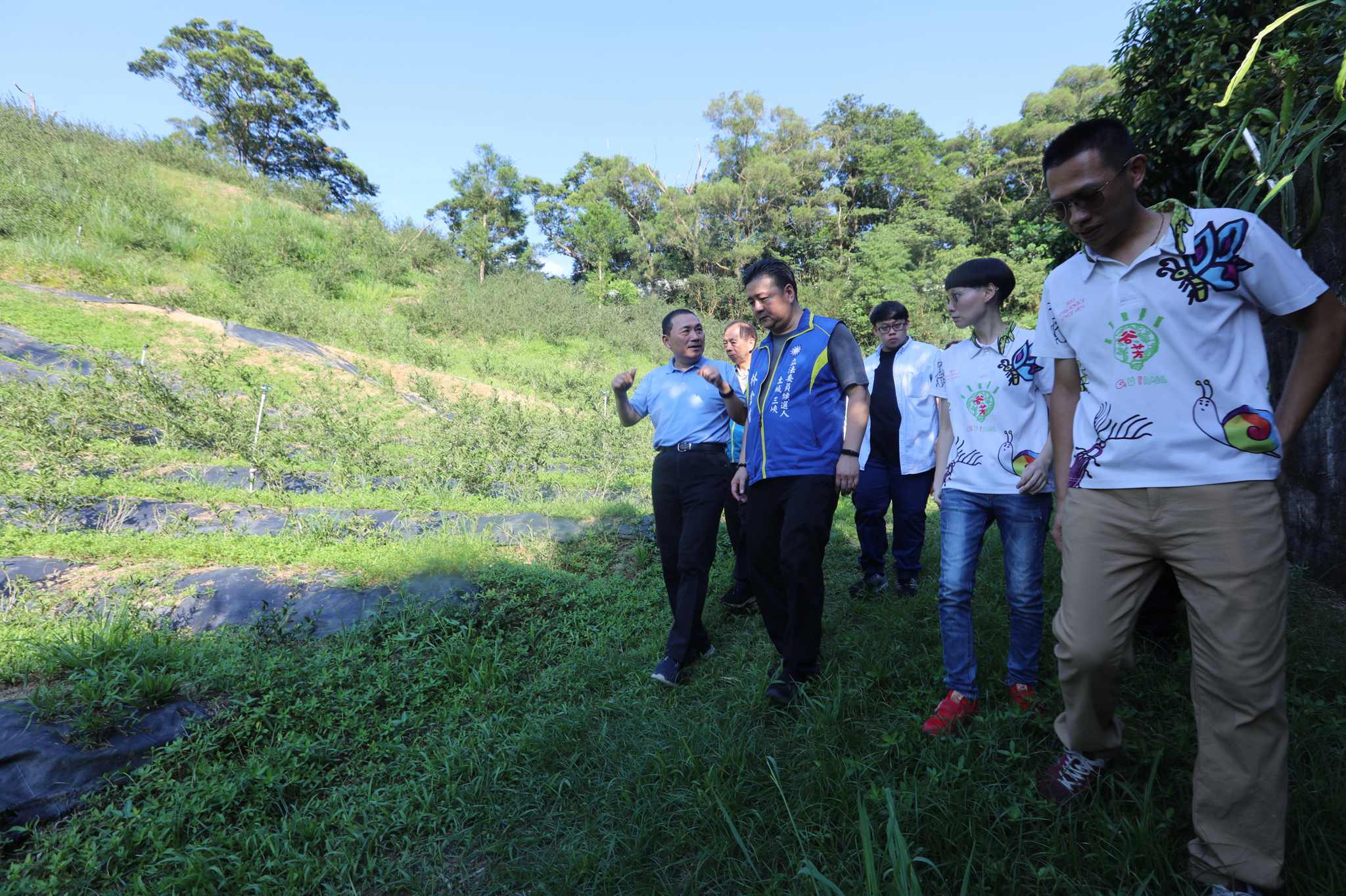 侯友宜市長走入產地與三峽碧螺春團隊交換意見期待開創更大的市場及商機