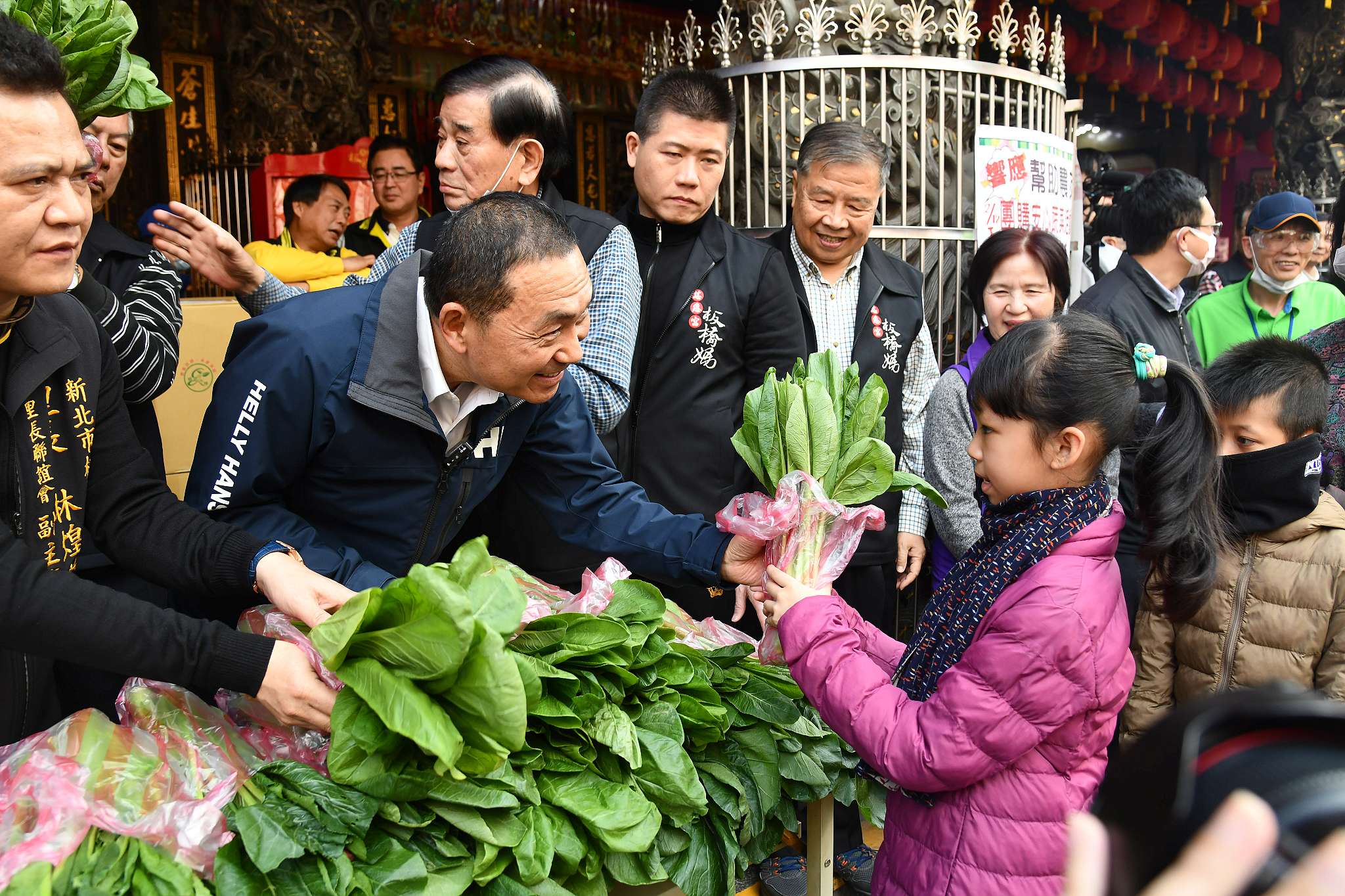 新型冠狀病毒肺炎延後開學 新北啟動團購午餐蔬菜