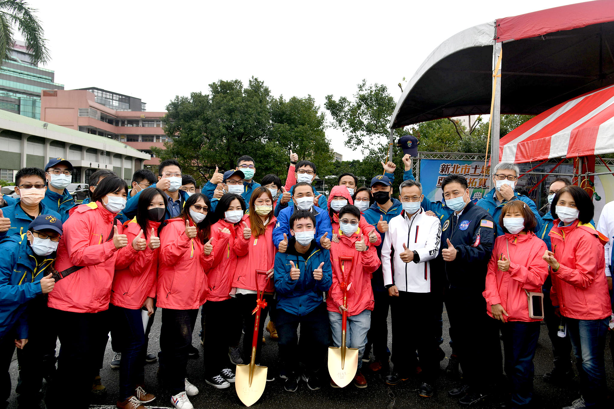 也將在大安圳上新設景觀平台及綠帶