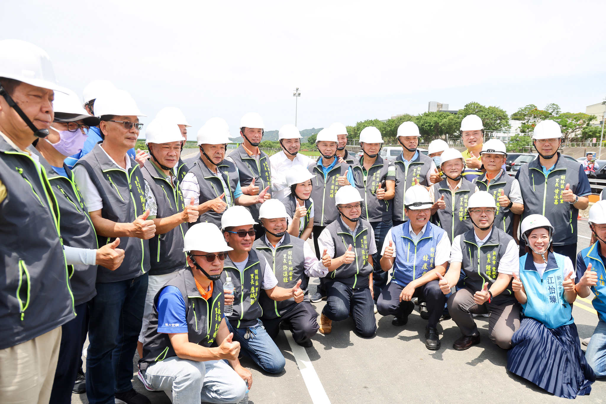 「大漢溪堤外水岸廊道串聯暨周邊環境改善工程」視察活動